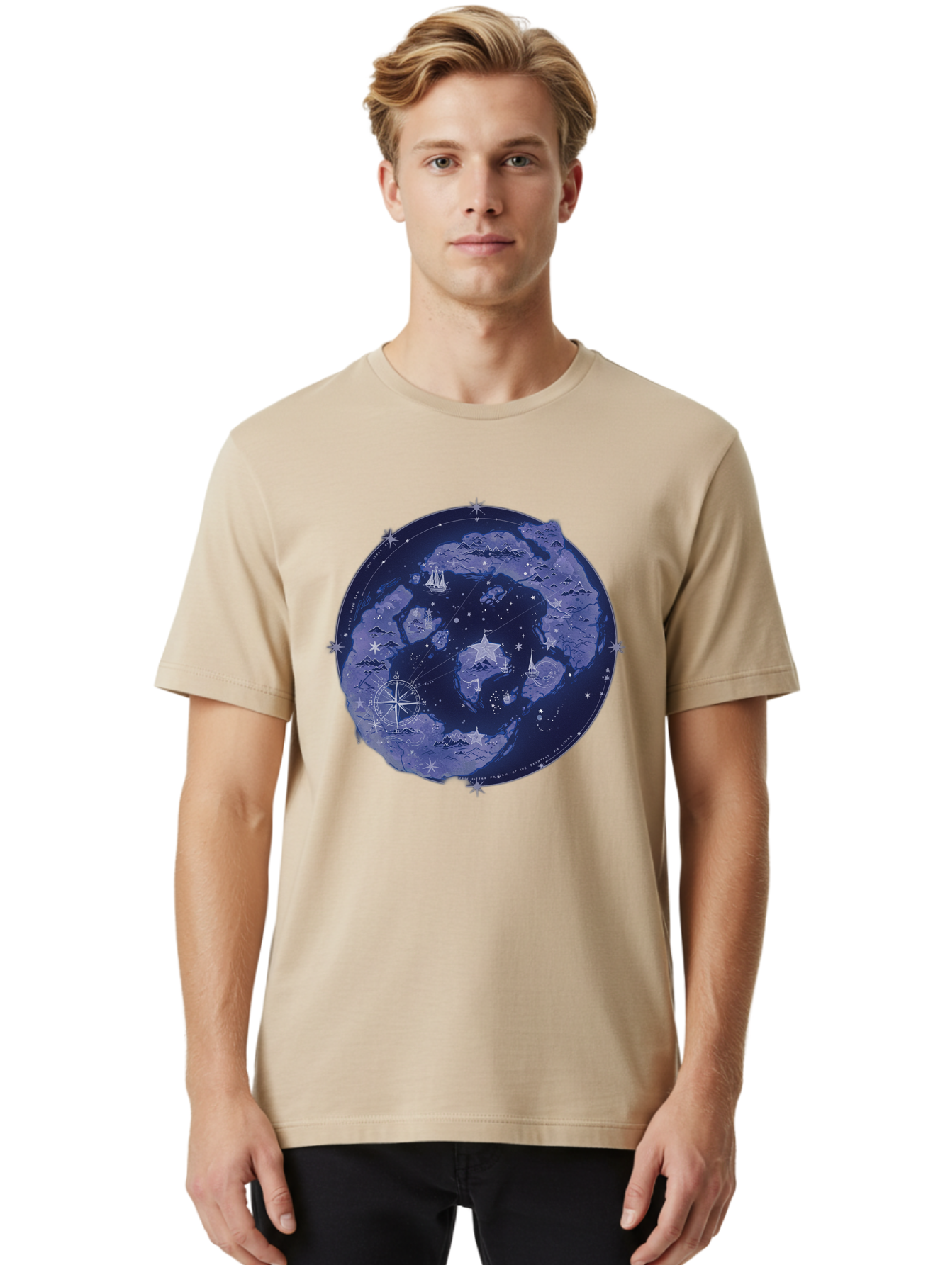 Moon-Map Men'S Graphic Tee, 100% Cotton, Comfortable Casual Summer Wear, Machine Washable, Vintage Camera, Old Camera, Antique Camera, Black Camera, Classic Photography, Photography Equipment, Nostalgic Device, Film Camera, Camera Art Baf232