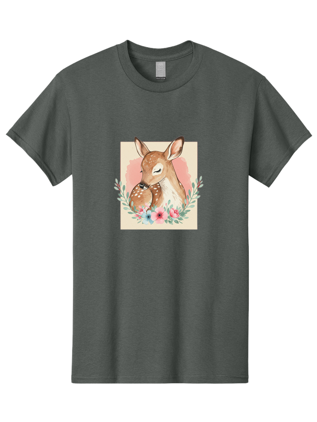 Mother-Deer-And-Fawn Men'S Graphic Tee, 100% Cotton, Comfortable Casual Summer Wear, Machine Washable, Vintage Camera, Old Camera, Antique Camera, Black Camera, Classic Photography, Photography Equipment, Nostalgic Device, Film Camera, Baf234