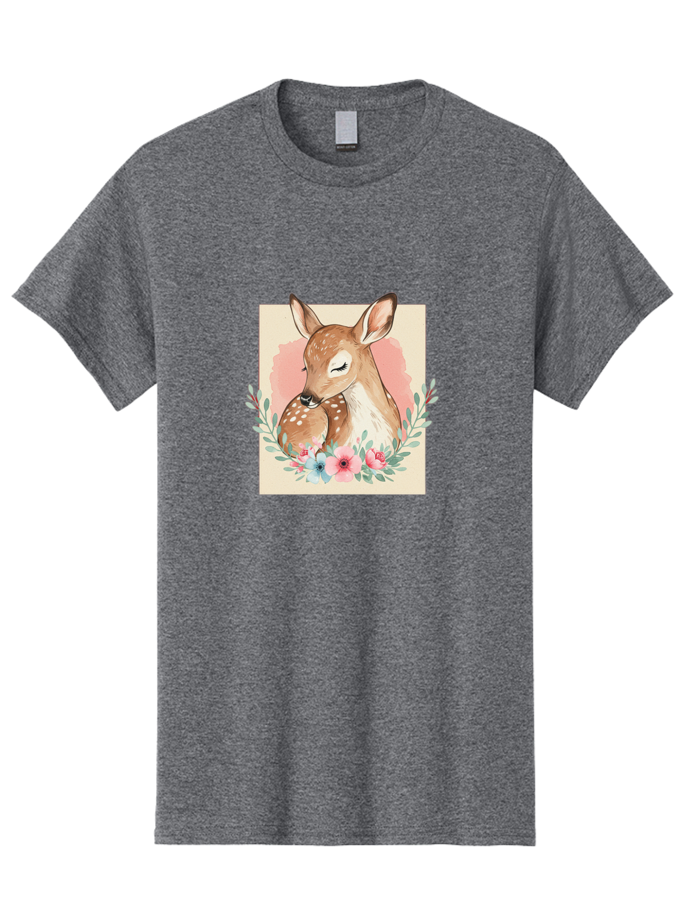 Mother-Deer-And-Fawn Men'S Graphic Tee, 100% Cotton, Comfortable Casual Summer Wear, Machine Washable, Vintage Camera, Old Camera, Antique Camera, Black Camera, Classic Photography, Photography Equipment, Nostalgic Device, Film Camera, Baf234