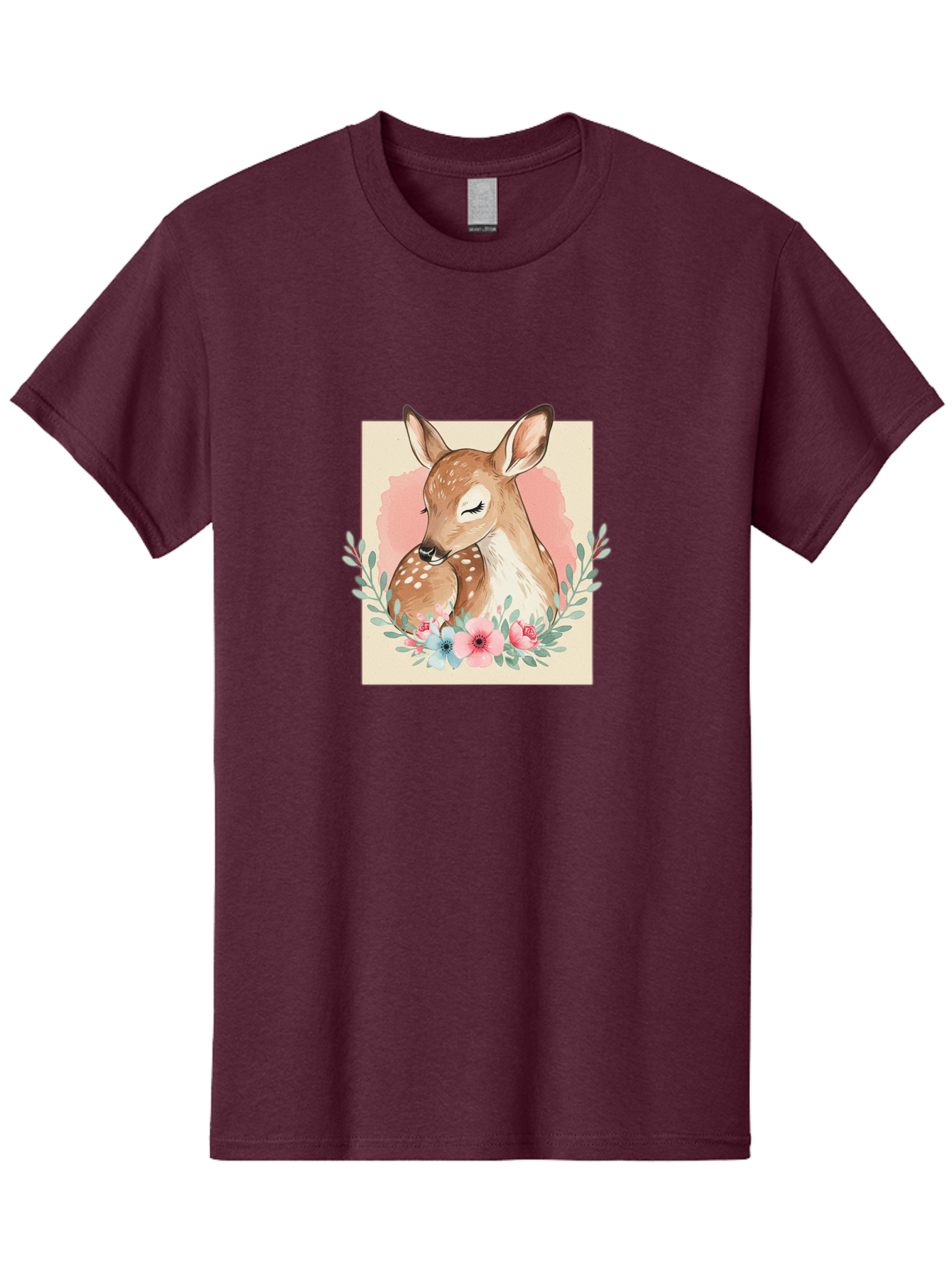 Mother-Deer-And-Fawn Men'S Graphic Tee, 100% Cotton, Comfortable Casual Summer Wear, Machine Washable, Vintage Camera, Old Camera, Antique Camera, Black Camera, Classic Photography, Photography Equipment, Nostalgic Device, Film Camera, Baf234