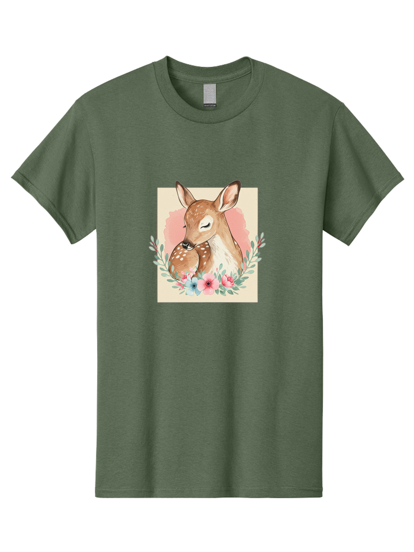 Mother-Deer-And-Fawn Men'S Graphic Tee, 100% Cotton, Comfortable Casual Summer Wear, Machine Washable, Vintage Camera, Old Camera, Antique Camera, Black Camera, Classic Photography, Photography Equipment, Nostalgic Device, Film Camera, Baf234