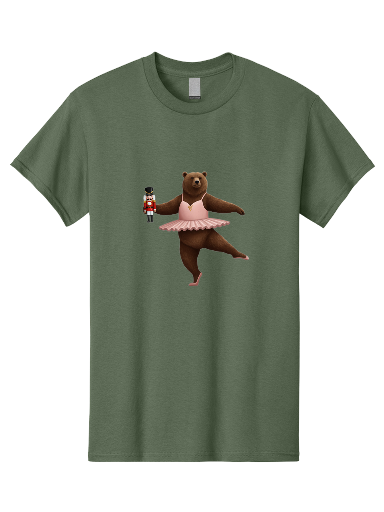 Nutcracker-Bear Men'S Graphic Tee, 100% Cotton, Comfortable Casual Summer Wear, Machine Washable, Vintage Camera, Old Camera, Antique Camera, Black Camera, Classic Photography, Photography Equipment, Nostalgic Device, Film Camera, Camera Art Baf239