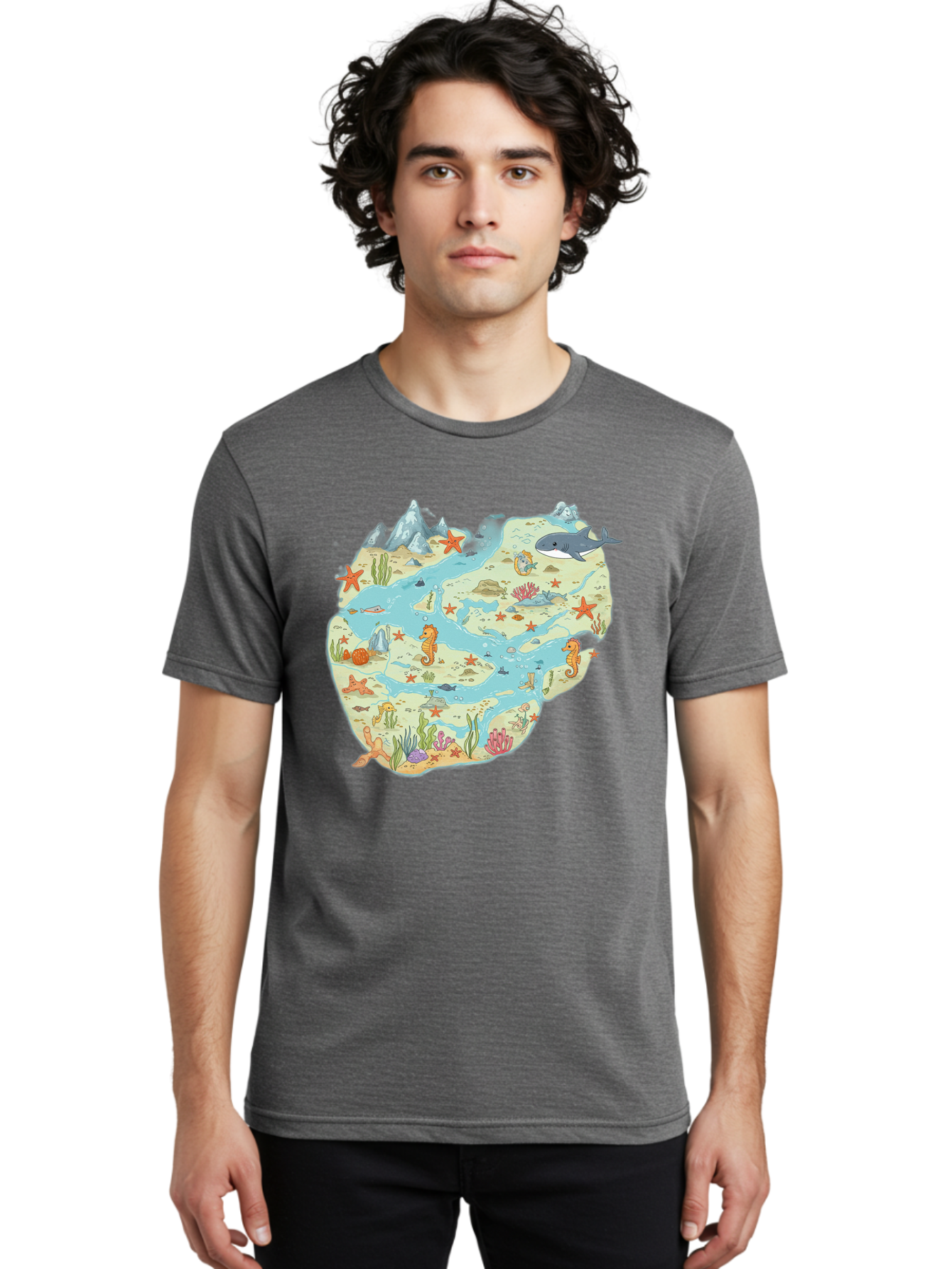 Ocean-Puzzle Men'S Graphic Tee, 100% Cotton, Comfortable Casual Summer Wear, Machine Washable, Vintage Camera, Old Camera, Antique Camera, Black Camera, Classic Photography, Photography Equipment, Nostalgic Device, Film Camera, Camera Art Baf240