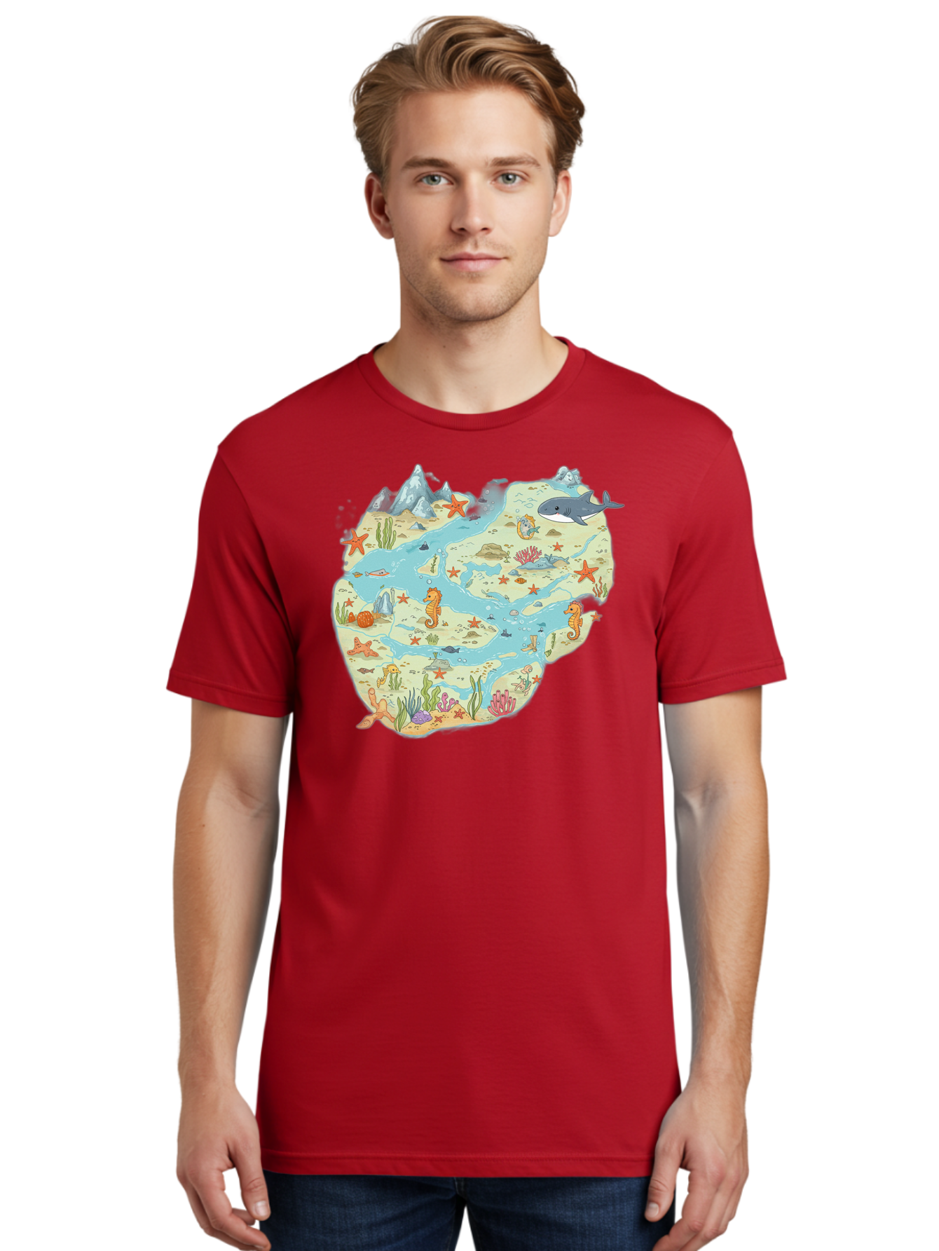 Ocean-Puzzle Men'S Graphic Tee, 100% Cotton, Comfortable Casual Summer Wear, Machine Washable, Vintage Camera, Old Camera, Antique Camera, Black Camera, Classic Photography, Photography Equipment, Nostalgic Device, Film Camera, Camera Art Baf240