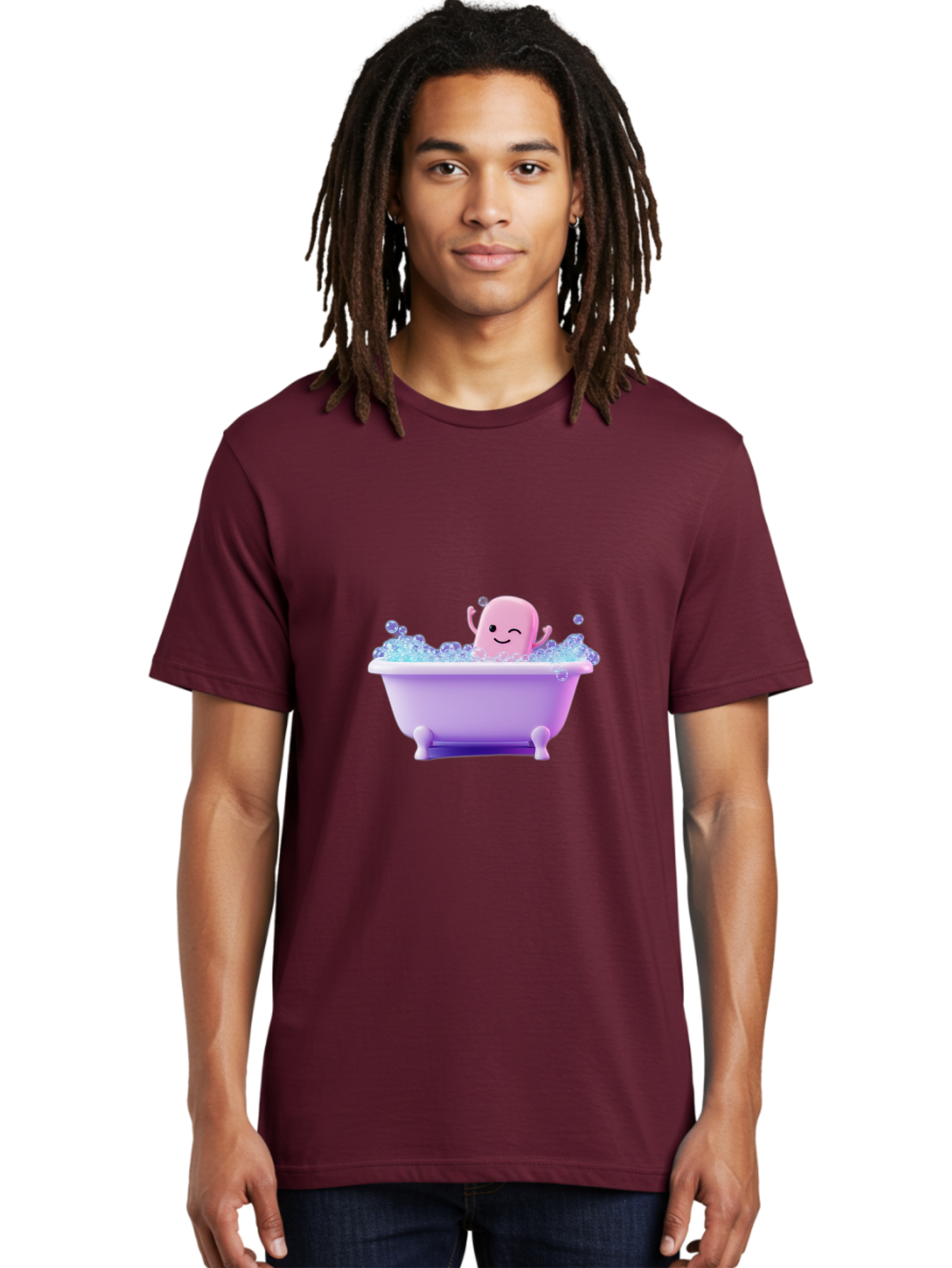 Octopus-In-Bathtub Men'S Graphic Tee, 100% Cotton, Comfortable Casual Summer Wear, Machine Washable, Vintage Camera, Old Camera, Antique Camera, Black Camera, Classic Photography, Photography Equipment, Nostalgic Device, Film Camera, Baf241