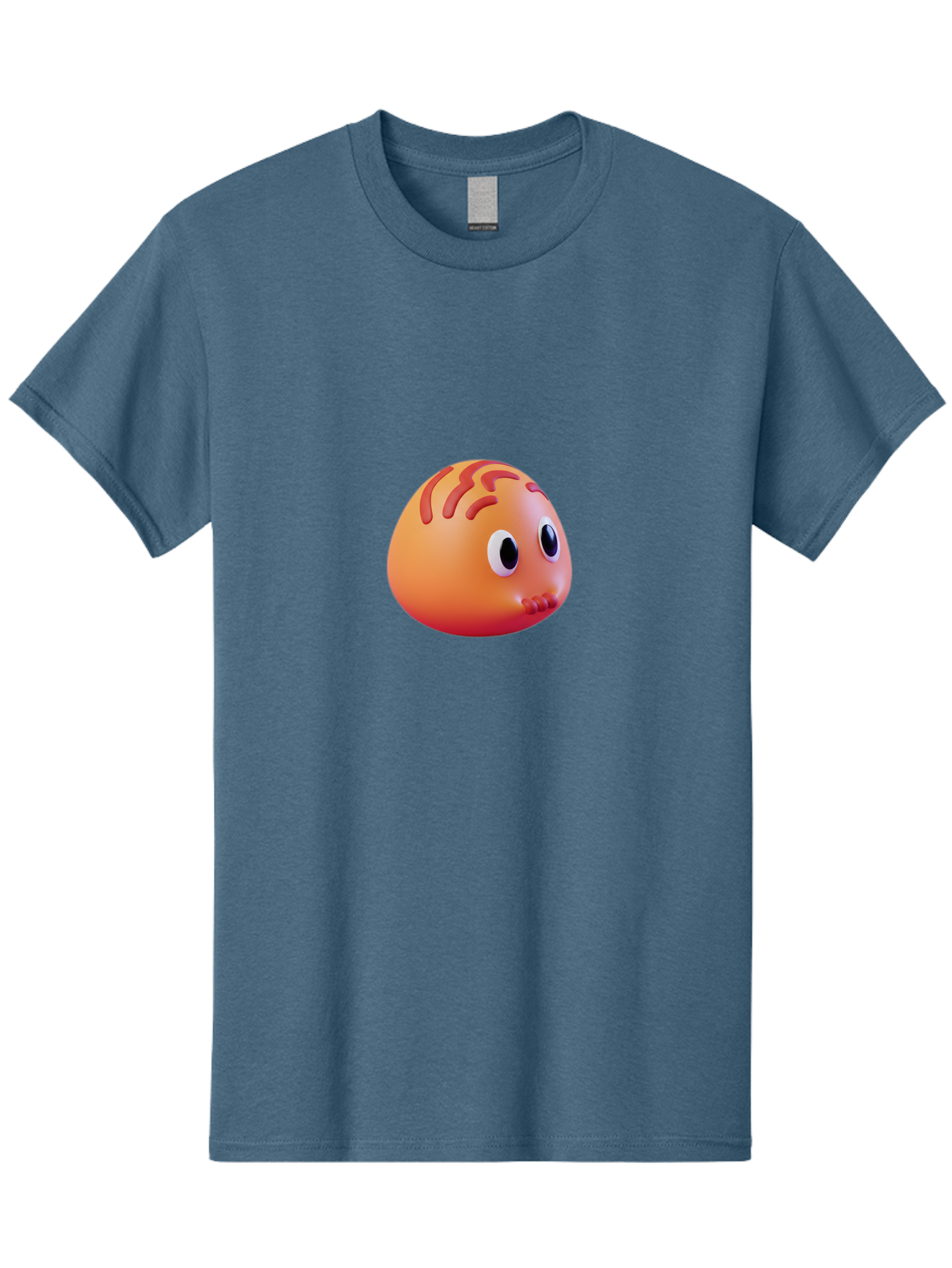 Orange-Emoji Men'S Graphic Tee, 100% Cotton, Comfortable Casual Summer Wear, Machine Washable, Vintage Camera, Old Camera, Antique Camera, Black Camera, Classic Photography, Photography Equipment, Nostalgic Device, Film Camera, Camera Art Baf242