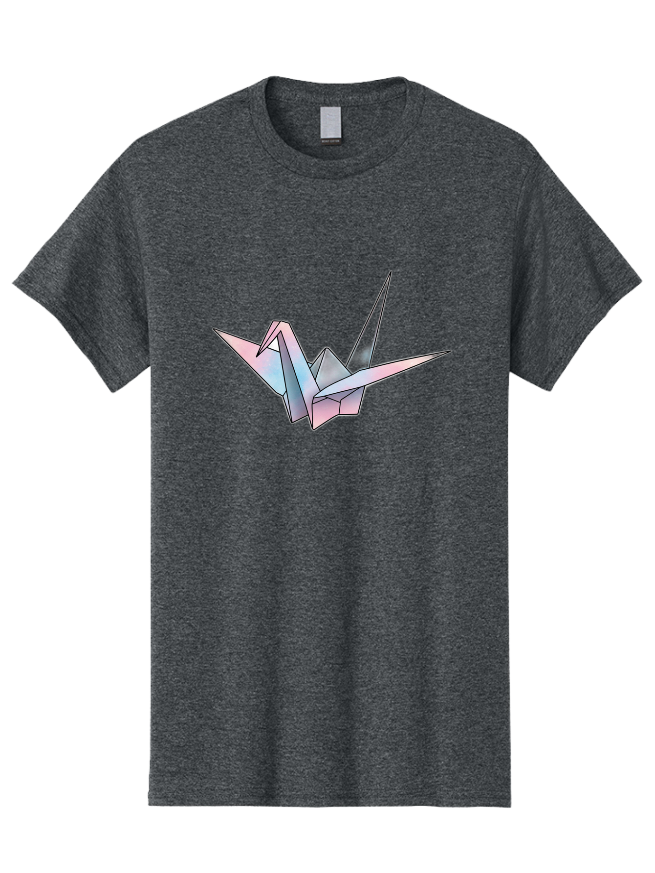Origami-Crane-2 Men'S Graphic Tee, 100% Cotton, Comfortable Casual Summer Wear, Machine Washable, Vintage Camera, Old Camera, Antique Camera, Black Camera, Classic Photography, Photography Equipment, Nostalgic Device, Film Camera, Camera Art Baf250