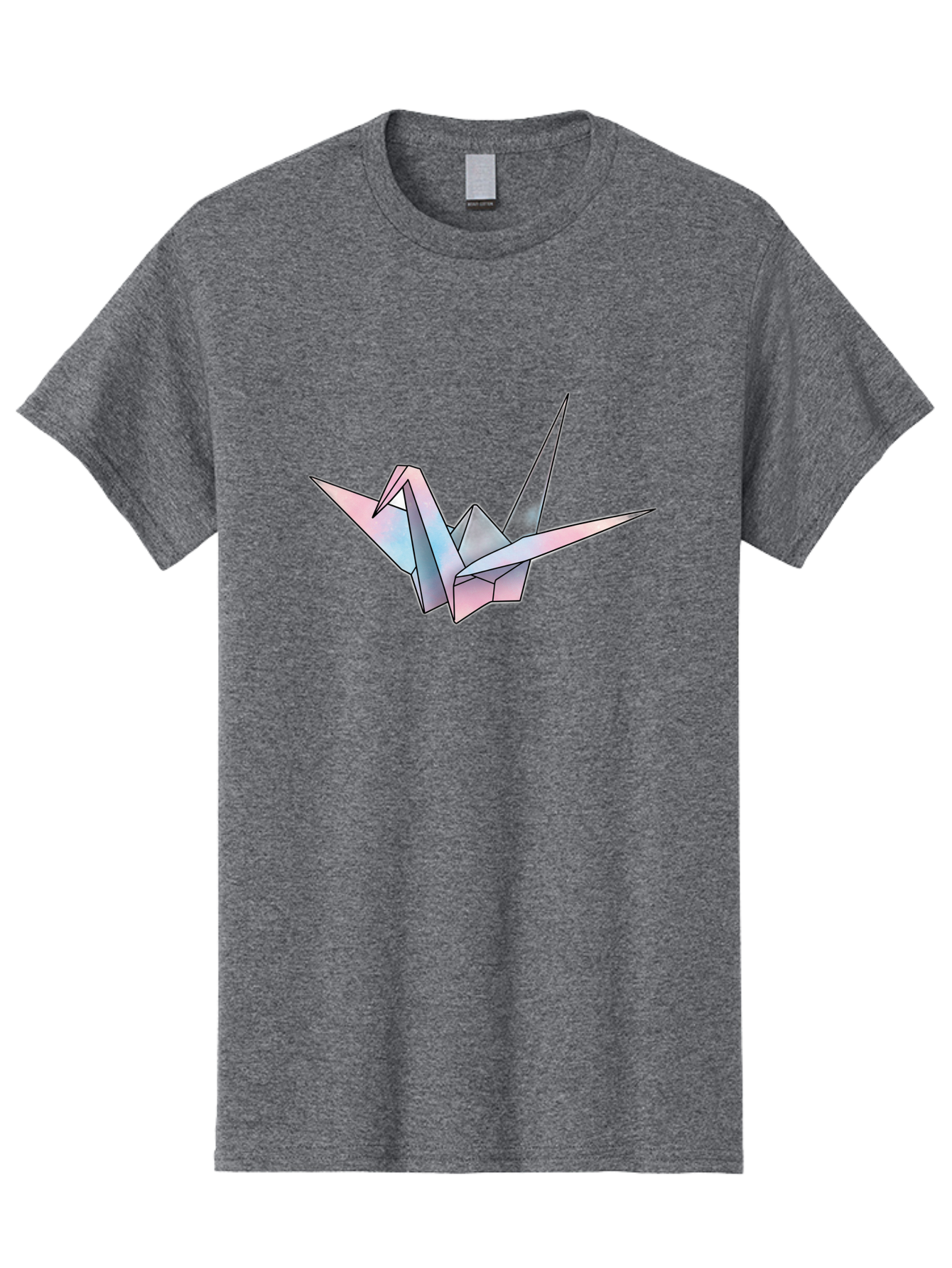 Origami-Crane-2 Men'S Graphic Tee, 100% Cotton, Comfortable Casual Summer Wear, Machine Washable, Vintage Camera, Old Camera, Antique Camera, Black Camera, Classic Photography, Photography Equipment, Nostalgic Device, Film Camera, Camera Art Baf250