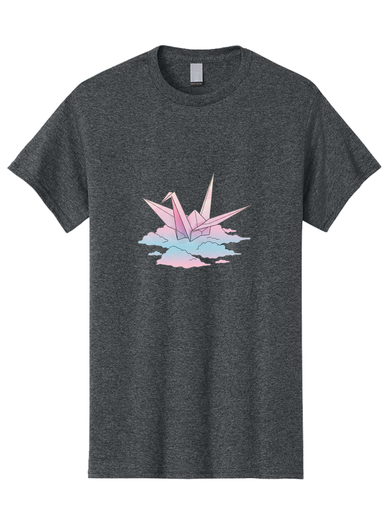 Origami-Crane Men'S Graphic Tee, 100% Cotton, Comfortable Casual Summer Wear, Machine Washable, Vintage Camera, Old Camera, Antique Camera, Black Camera, Classic Photography, Photography Equipment, Nostalgic Device, Film Camera, Camera Art Baf252