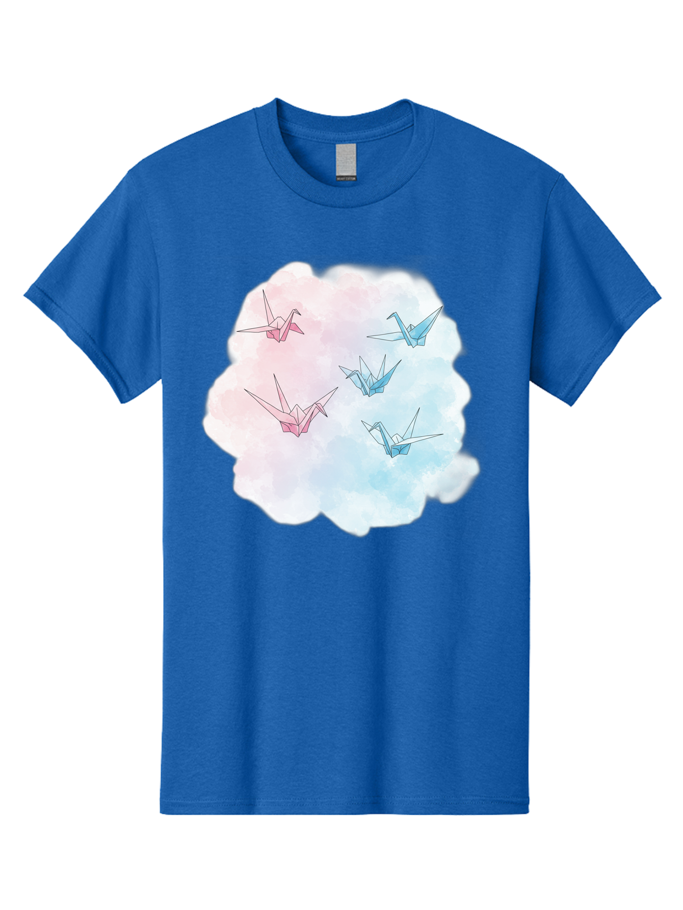 Origami-Cranes-On-Cloud Men'S Graphic Tee, 100% Cotton, Comfortable Casual Summer Wear, Machine Washable, Vintage Camera, Old Camera, Antique Camera, Black Camera, Classic Photography, Photography Equipment, Nostalgic Device, Film Camera, Baf256