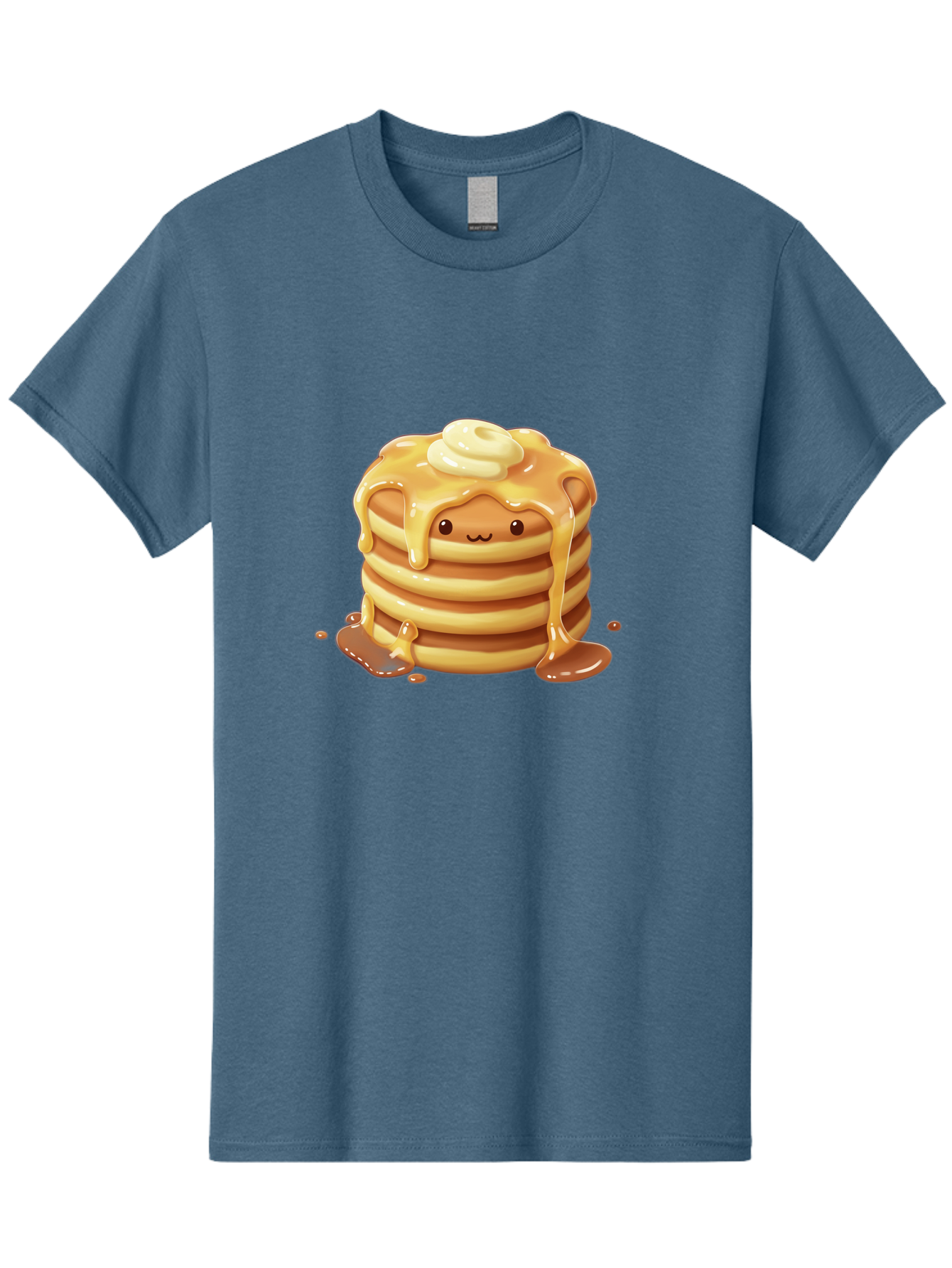 Pancakes-With-Syrup-And-Butter Men'S Graphic Tee, 100% Cotton, Comfortable Casual Summer Wear, Machine Washable, Vintage Camera, Old Camera, Antique Camera, Black Camera, Classic Photography, Photography Equipment, Nostalgic Device, Baf258