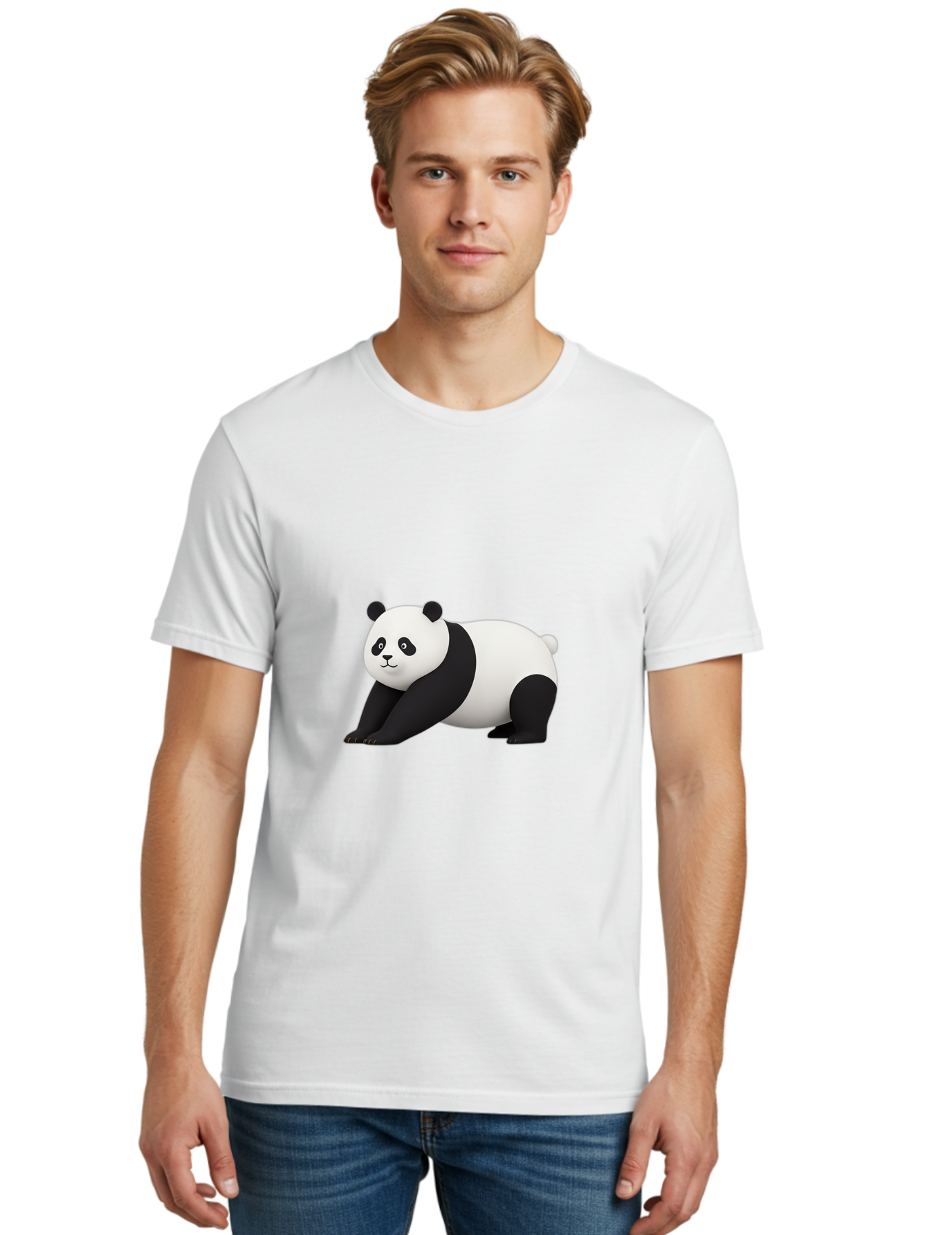 Panda-1 Men'S Graphic Tee, 100% Cotton, Comfortable Casual Summer Wear, Machine Washable, Vintage Camera, Old Camera, Antique Camera, Black Camera, Classic Photography, Photography Equipment, Nostalgic Device, Film Camera, Camera Art Baf259