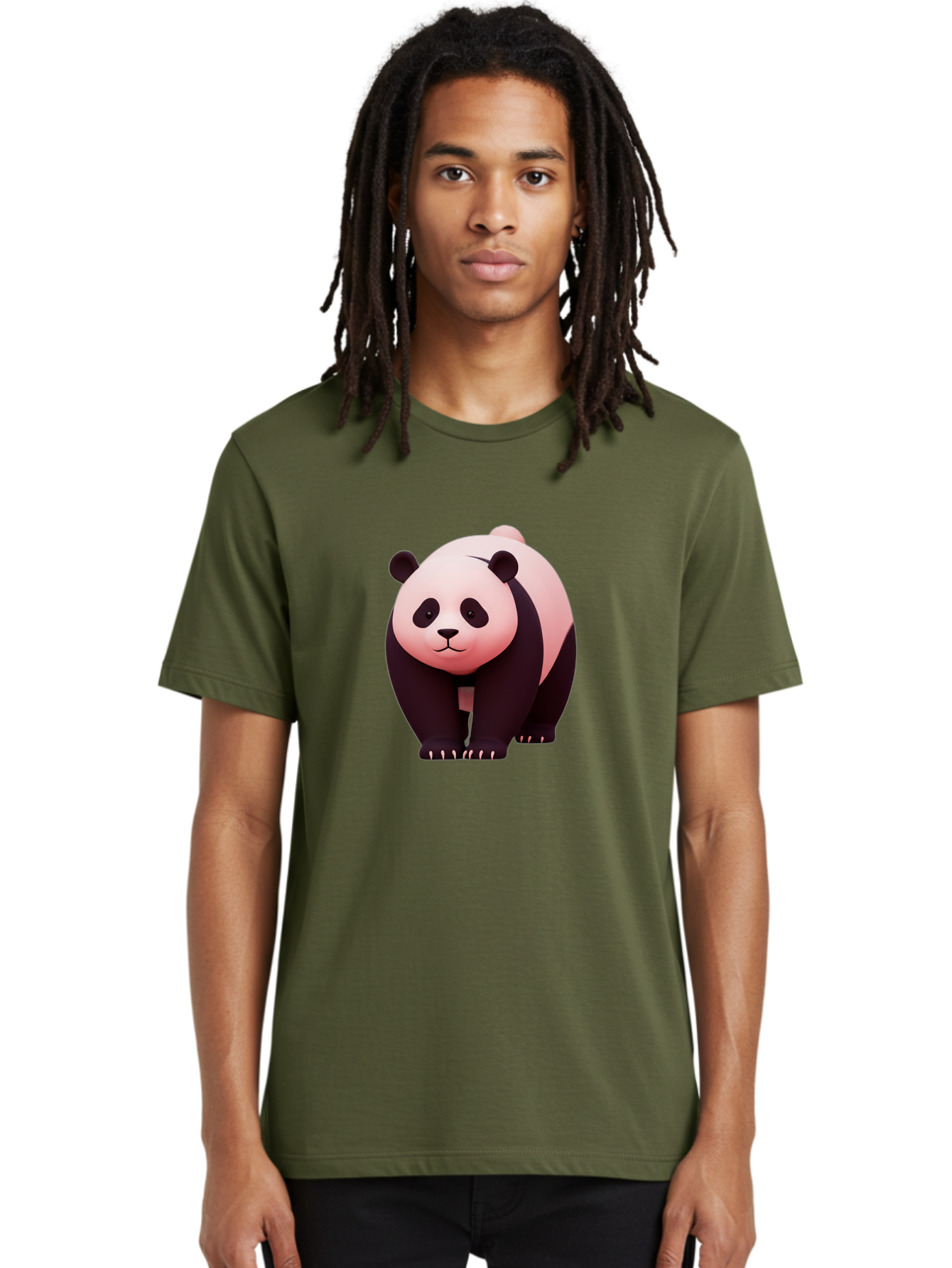 Panda-3 Men'S Graphic Tee, 100% Cotton, Comfortable Casual Summer Wear, Machine Washable, Vintage Camera, Old Camera, Antique Camera, Black Camera, Classic Photography, Photography Equipment, Nostalgic Device, Film Camera, Camera Art Baf261