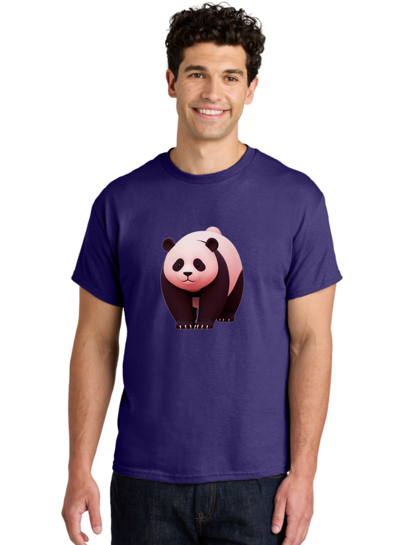 Panda-3 Men'S Graphic Tee, 100% Cotton, Comfortable Casual Summer Wear, Machine Washable, Vintage Camera, Old Camera, Antique Camera, Black Camera, Classic Photography, Photography Equipment, Nostalgic Device, Film Camera, Camera Art Baf261