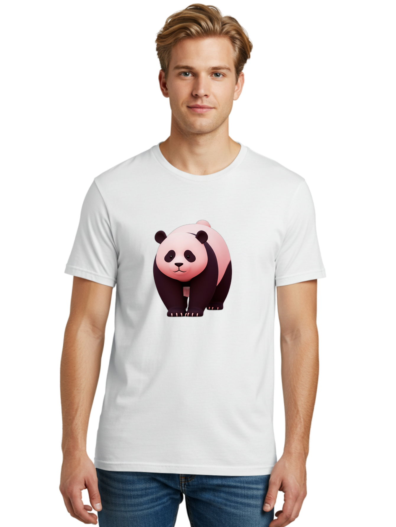 Panda-3 Men'S Graphic Tee, 100% Cotton, Comfortable Casual Summer Wear, Machine Washable, Vintage Camera, Old Camera, Antique Camera, Black Camera, Classic Photography, Photography Equipment, Nostalgic Device, Film Camera, Camera Art Baf261