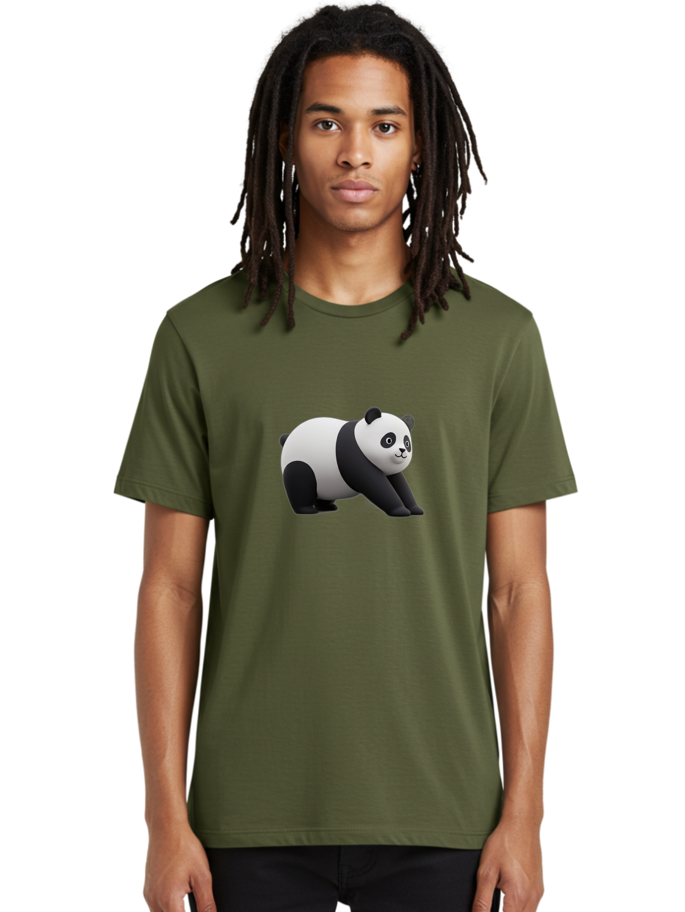 Panda-4 Men'S Graphic Tee, 100% Cotton, Comfortable Casual Summer Wear, Machine Washable, Vintage Camera, Old Camera, Antique Camera, Black Camera, Classic Photography, Photography Equipment, Nostalgic Device, Film Camera, Camera Art Baf262