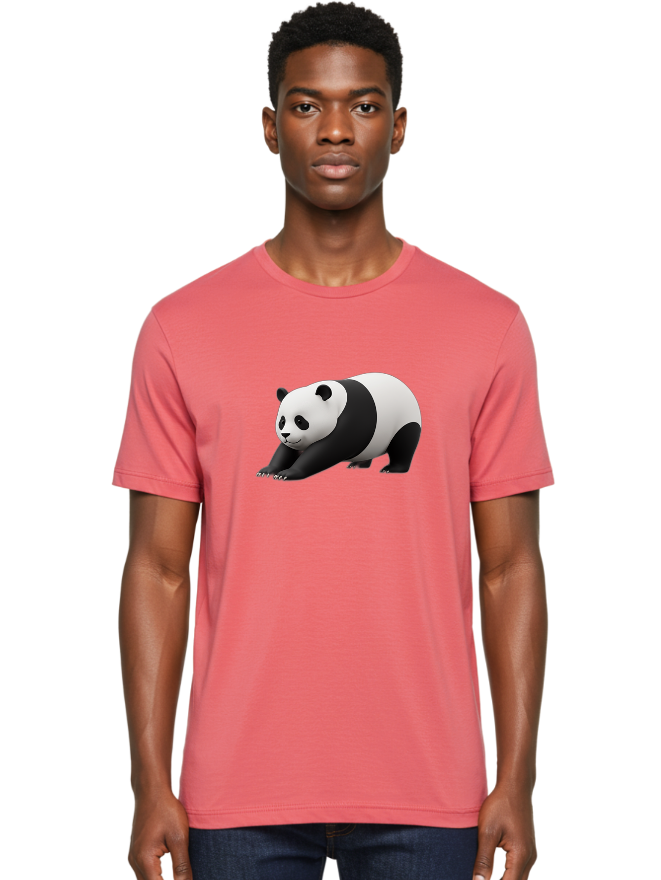 Panda-5 Men'S Graphic Tee, 100% Cotton, Comfortable Casual Summer Wear, Machine Washable, Vintage Camera, Old Camera, Antique Camera, Black Camera, Classic Photography, Photography Equipment, Nostalgic Device, Film Camera, Camera Art Baf263