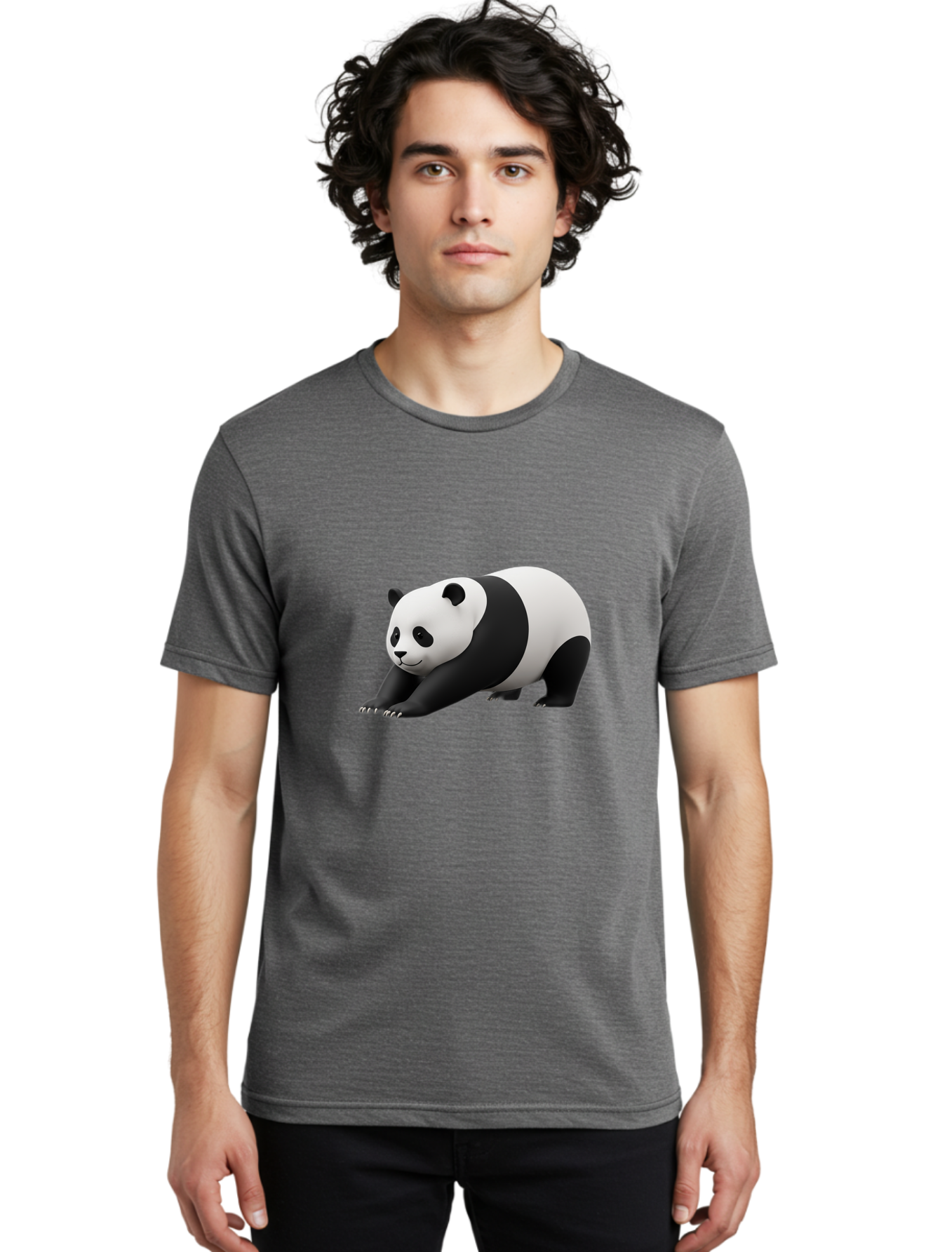 Panda-5 Men'S Graphic Tee, 100% Cotton, Comfortable Casual Summer Wear, Machine Washable, Vintage Camera, Old Camera, Antique Camera, Black Camera, Classic Photography, Photography Equipment, Nostalgic Device, Film Camera, Camera Art Baf263