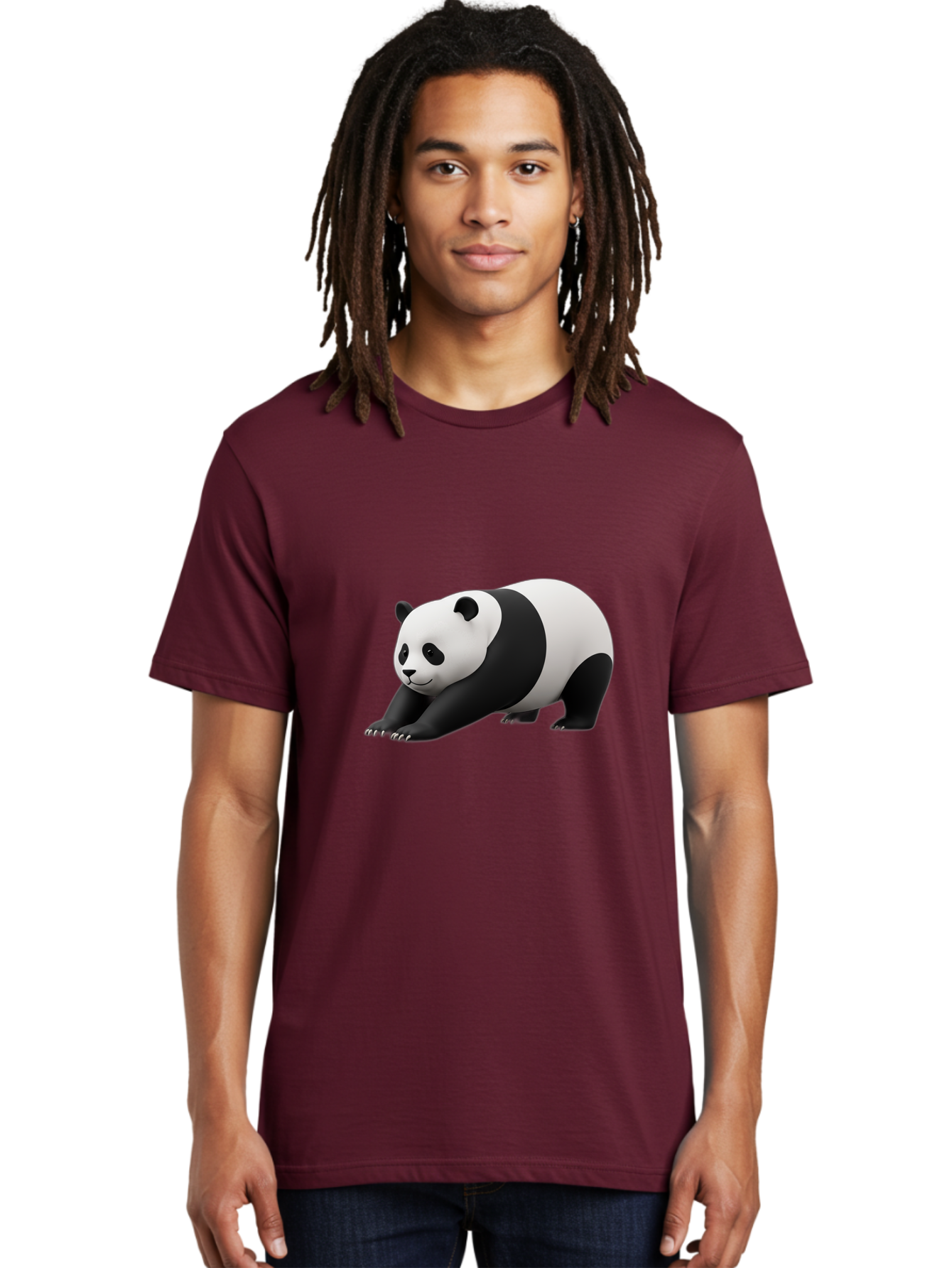 Panda-5 Men'S Graphic Tee, 100% Cotton, Comfortable Casual Summer Wear, Machine Washable, Vintage Camera, Old Camera, Antique Camera, Black Camera, Classic Photography, Photography Equipment, Nostalgic Device, Film Camera, Camera Art Baf263