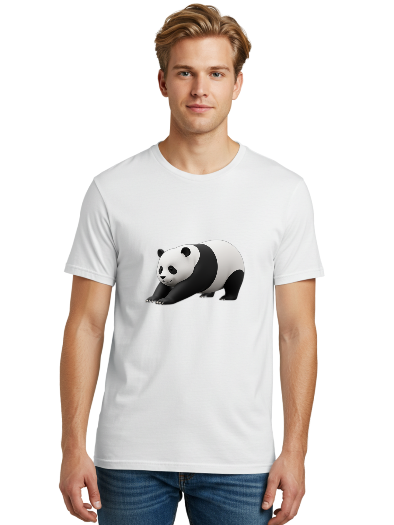 Panda-5 Men'S Graphic Tee, 100% Cotton, Comfortable Casual Summer Wear, Machine Washable, Vintage Camera, Old Camera, Antique Camera, Black Camera, Classic Photography, Photography Equipment, Nostalgic Device, Film Camera, Camera Art Baf263