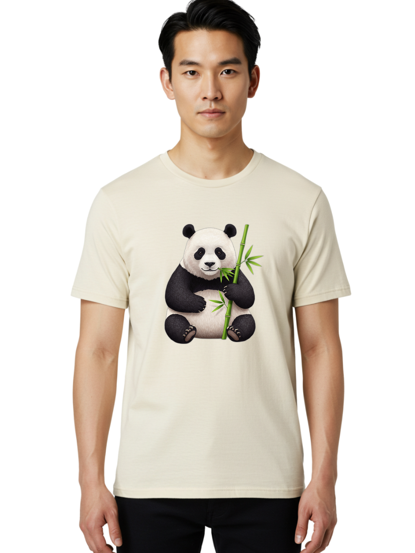 Panda-7 Men'S Graphic Tee, 100% Cotton, Comfortable Casual Summer Wear, Machine Washable, Vintage Camera, Old Camera, Antique Camera, Black Camera, Classic Photography, Photography Equipment, Nostalgic Device, Film Camera, Camera Art Baf265