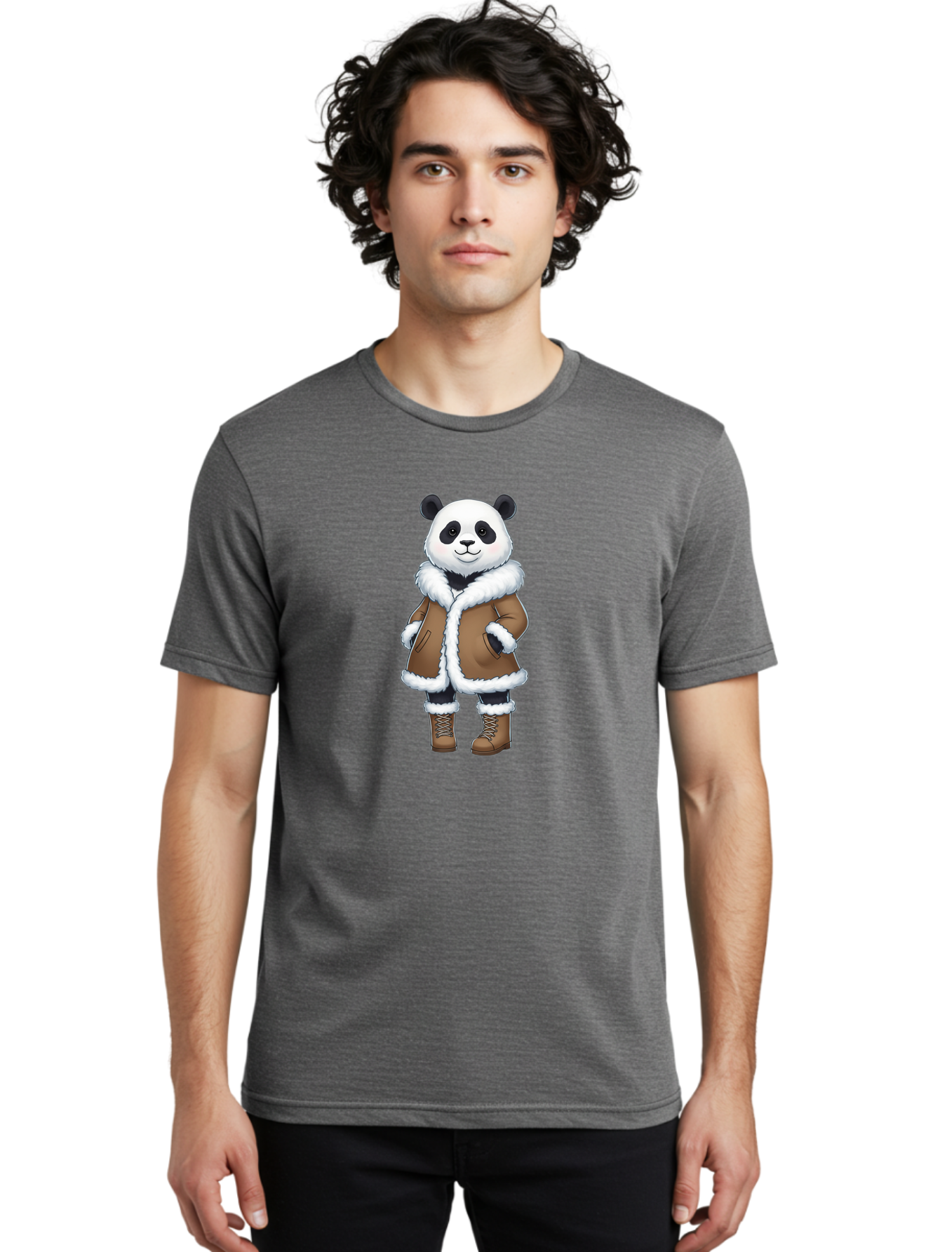 Panda-Character Men'S Graphic Tee, 100% Cotton, Comfortable Casual Summer Wear, Machine Washable, Vintage Camera, Old Camera, Antique Camera, Black Camera, Classic Photography, Photography Equipment, Nostalgic Device, Film Camera, Camera Art Baf269