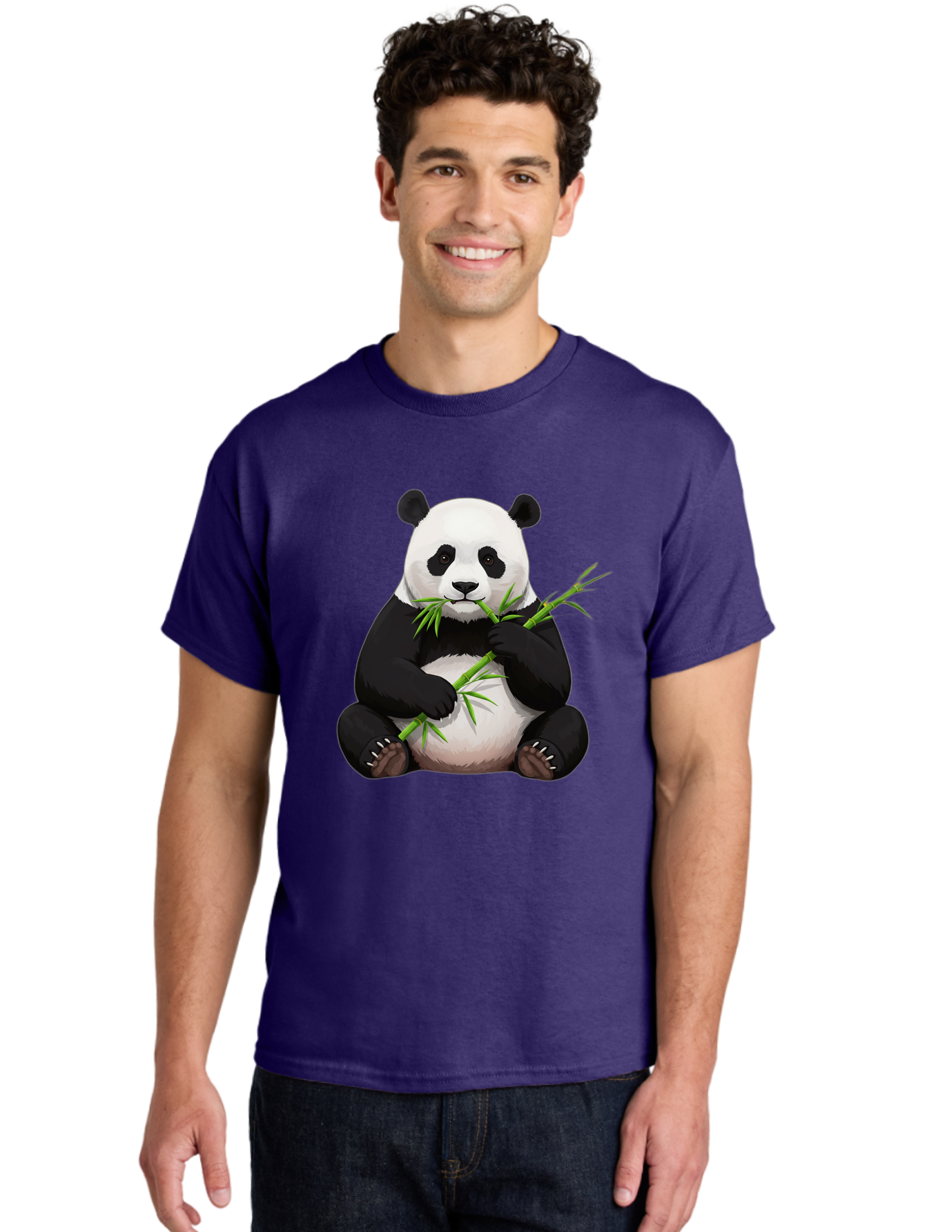 Panda-Eating-Bamboo-3 Men'S Graphic Tee, 100% Cotton, Comfortable Casual Summer Wear, Machine Washable, Vintage Camera, Old Camera, Antique Camera, Black Camera, Classic Photography, Photography Equipment, Nostalgic Device, Film Camera, Baf275