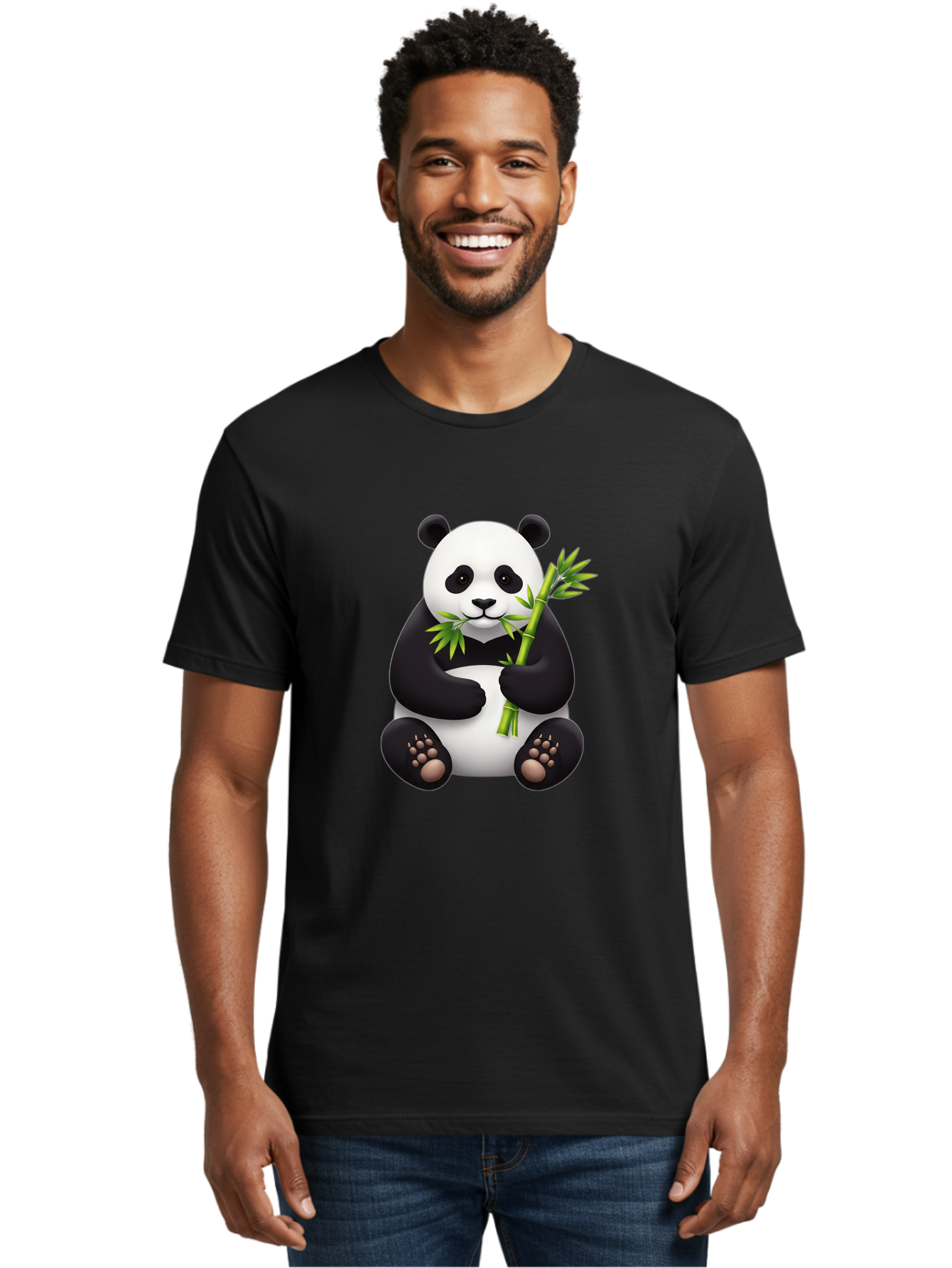 Panda-Eating-Bamboo-4 Men'S Graphic Tee, 100% Cotton, Comfortable Casual Summer Wear, Machine Washable, Vintage Camera, Old Camera, Antique Camera, Black Camera, Classic Photography, Photography Equipment, Nostalgic Device, Film Camera, Baf276