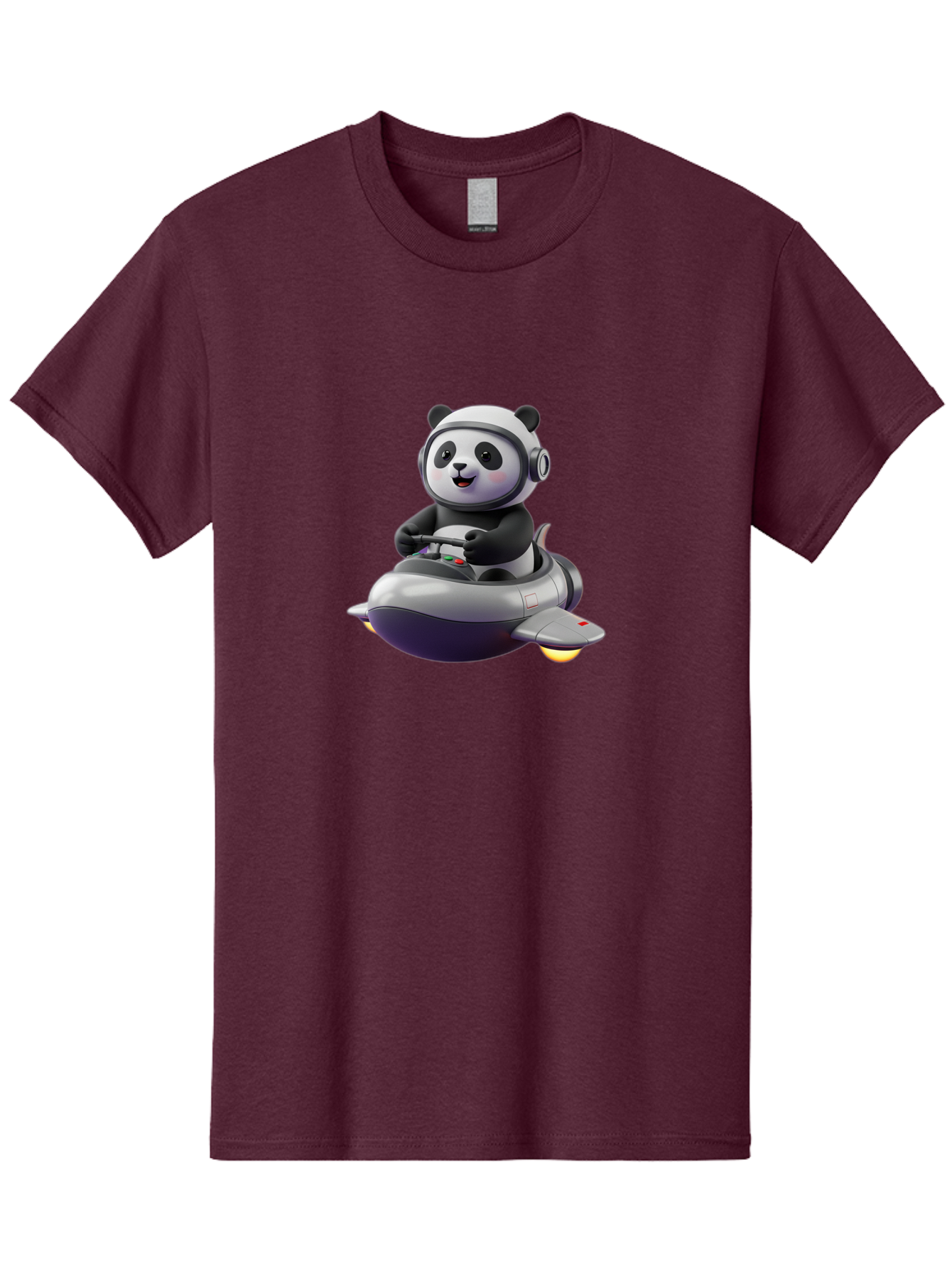 Panda-Flying-Jet Men'S Graphic Tee, 100% Cotton, Comfortable Casual Summer Wear, Machine Washable, Vintage Camera, Old Camera, Antique Camera, Black Camera, Classic Photography, Photography Equipment, Nostalgic Device, Film Camera, Camera Art Baf288