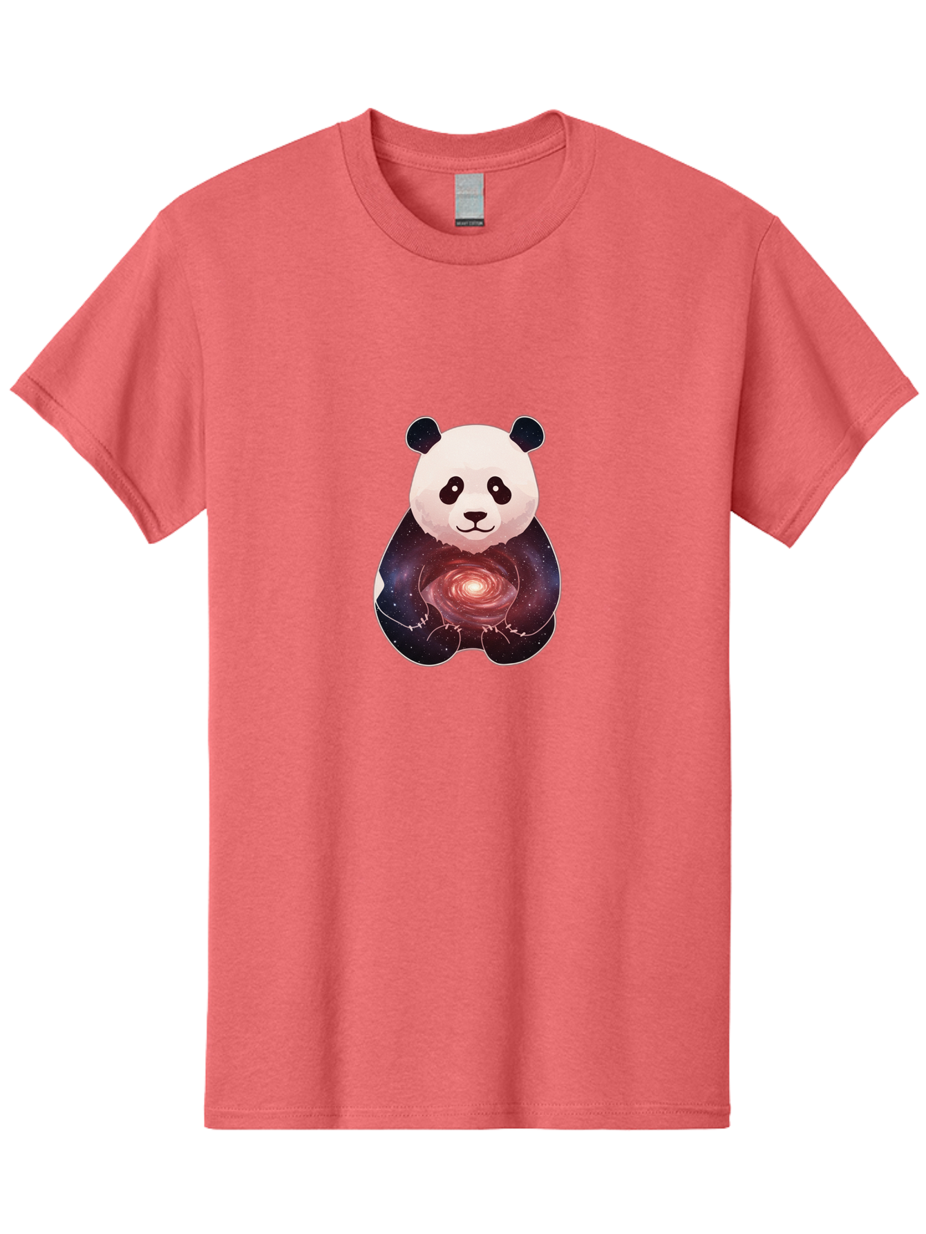 Panda-Galaxy-2 Men'S Graphic Tee, 100% Cotton, Comfortable Casual Summer Wear, Machine Washable, Vintage Camera, Old Camera, Antique Camera, Black Camera, Classic Photography, Photography Equipment, Nostalgic Device, Film Camera, Camera Art Baf290