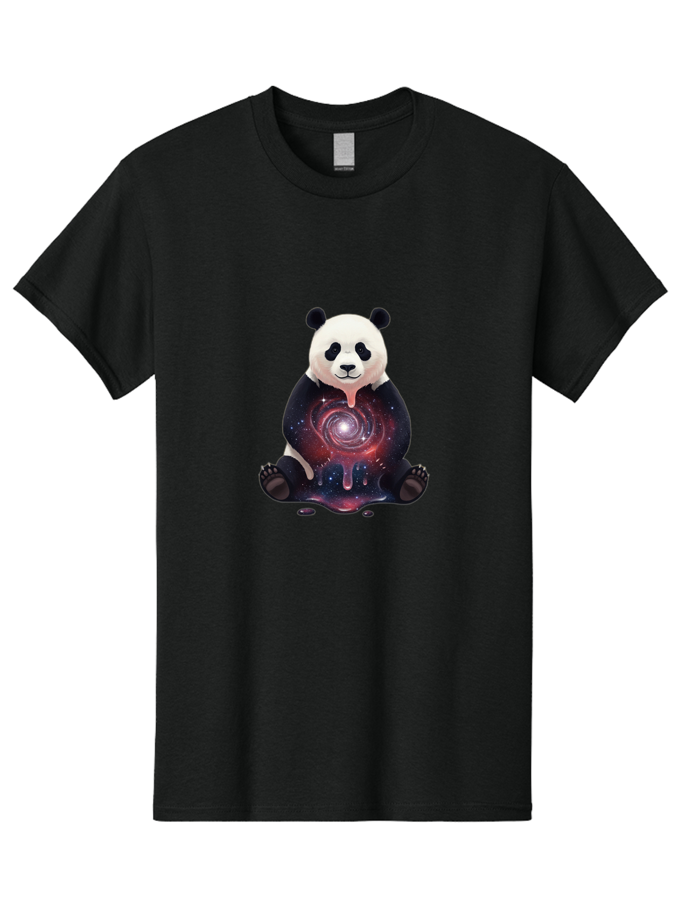 Panda-Galaxy-4 Men'S Graphic Tee, 100% Cotton, Comfortable Casual Summer Wear, Machine Washable, Vintage Camera, Old Camera, Antique Camera, Black Camera, Classic Photography, Photography Equipment, Nostalgic Device, Film Camera, Camera Art Baf292