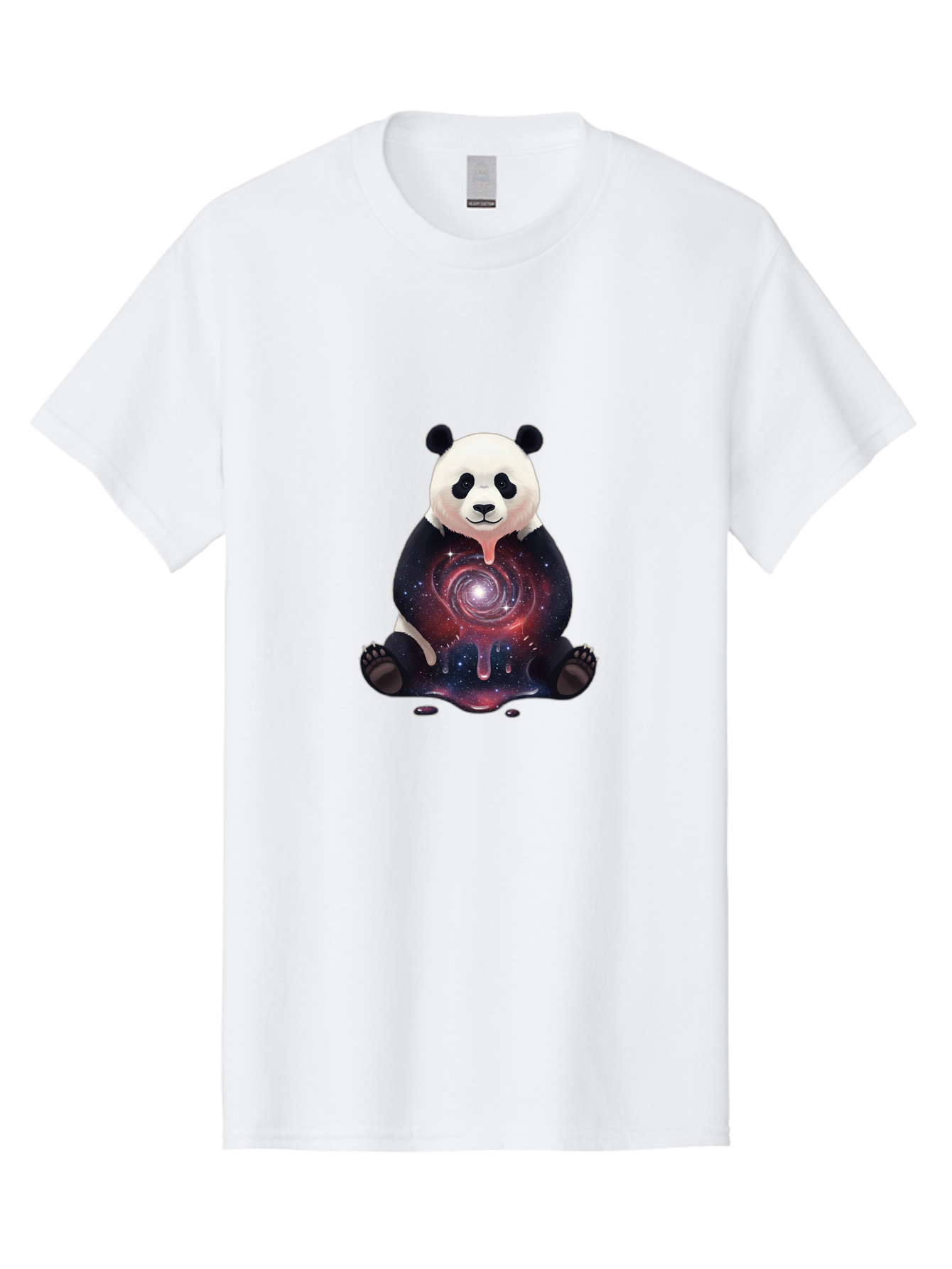 Panda-Galaxy-4 Men'S Graphic Tee, 100% Cotton, Comfortable Casual Summer Wear, Machine Washable, Vintage Camera, Old Camera, Antique Camera, Black Camera, Classic Photography, Photography Equipment, Nostalgic Device, Film Camera, Camera Art Baf292