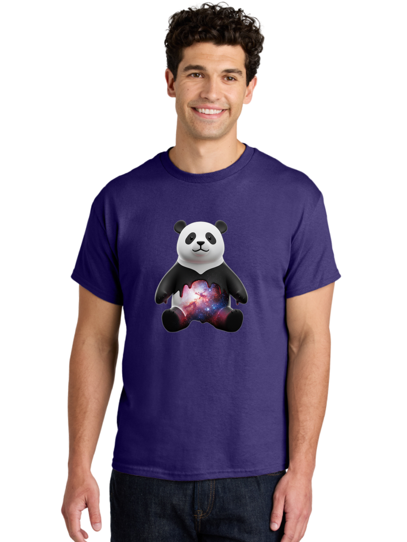 Panda-Galaxy Men'S Graphic Tee, 100% Cotton, Comfortable Casual Summer Wear, Machine Washable, Vintage Camera, Old Camera, Antique Camera, Black Camera, Classic Photography, Photography Equipment, Nostalgic Device, Film Camera, Camera Art Baf293
