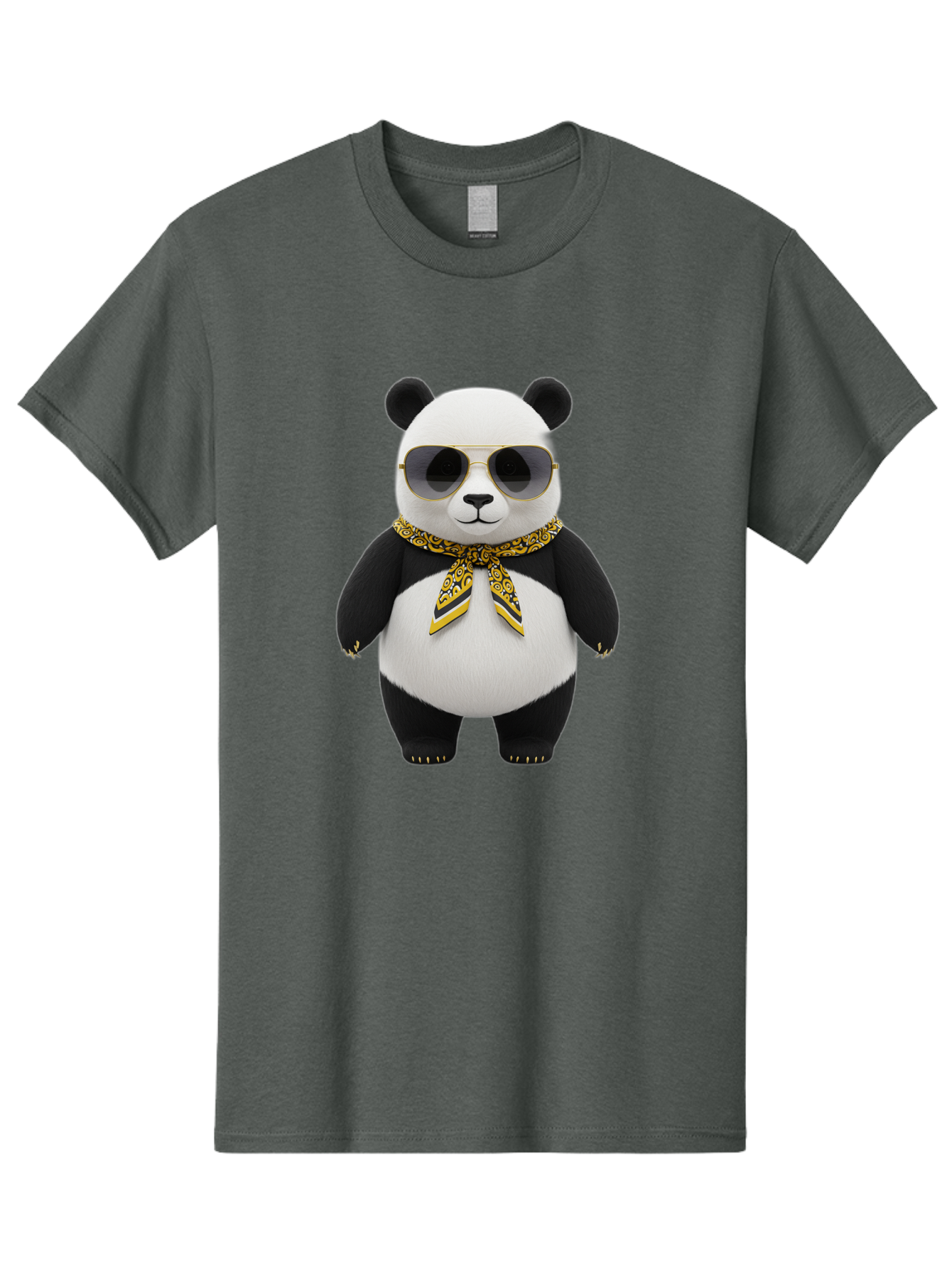 Panda-In-Sunglasses Men'S Graphic Tee, 100% Cotton, Comfortable Casual Summer Wear, Machine Washable, Vintage Camera, Old Camera, Antique Camera, Black Camera, Classic Photography, Photography Equipment, Nostalgic Device, Film Camera, Baf301