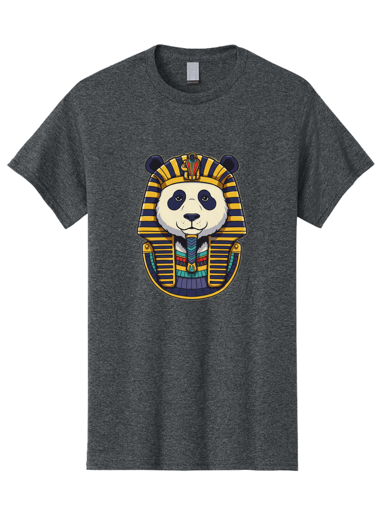 Panda-Pharaoh-1 Men'S Graphic Tee, 100% Cotton, Comfortable Casual Summer Wear, Machine Washable, Vintage Camera, Old Camera, Antique Camera, Black Camera, Classic Photography, Photography Equipment, Nostalgic Device, Film Camera, Camera Art Baf303