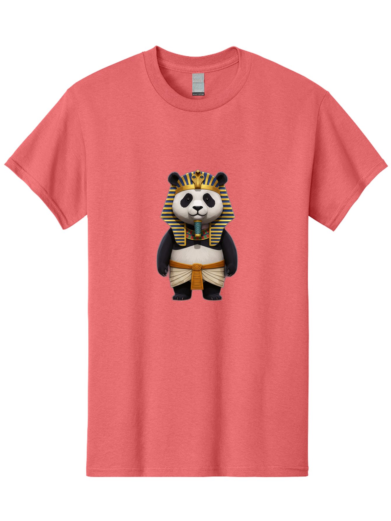 Panda-Pharaoh-2 Men'S Graphic Tee, 100% Cotton, Comfortable Casual Summer Wear, Machine Washable, Vintage Camera, Old Camera, Antique Camera, Black Camera, Classic Photography, Photography Equipment, Nostalgic Device, Film Camera, Camera Art Baf304
