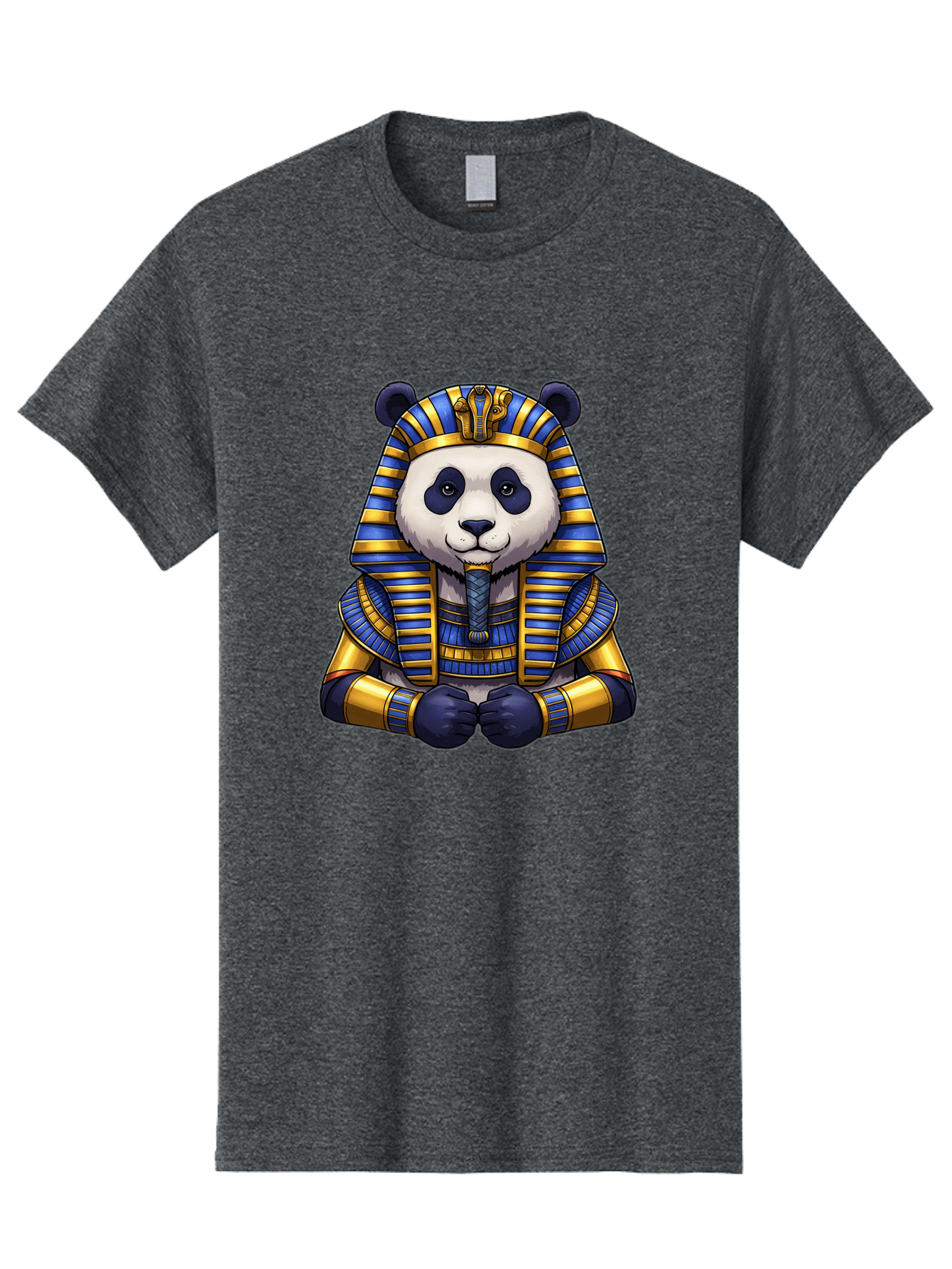 Panda-Pharaoh-3 Men'S Graphic Tee, 100% Cotton, Comfortable Casual Summer Wear, Machine Washable, Vintage Camera, Old Camera, Antique Camera, Black Camera, Classic Photography, Photography Equipment, Nostalgic Device, Film Camera, Camera Art Baf305