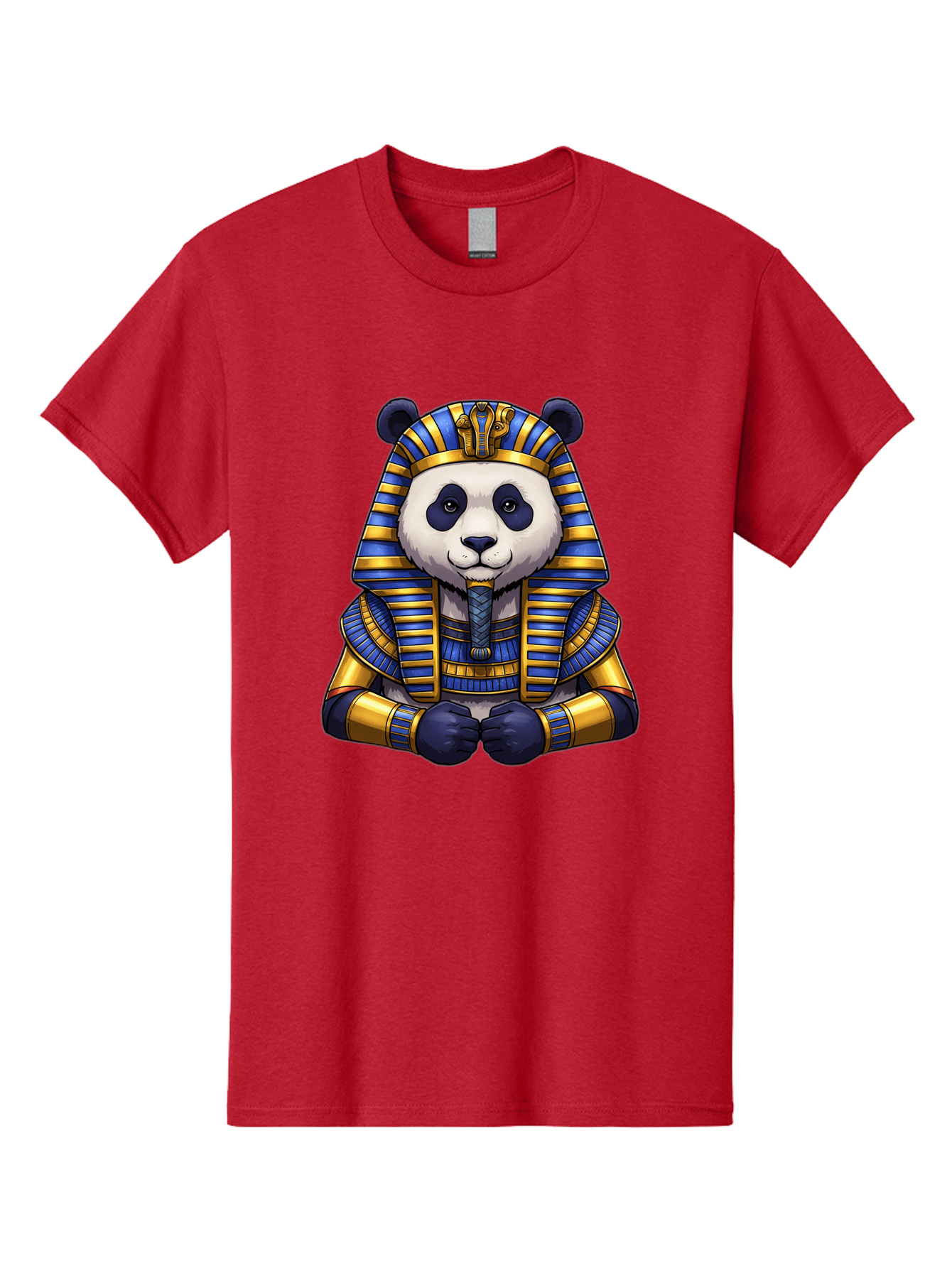 Panda-Pharaoh-3 Men'S Graphic Tee, 100% Cotton, Comfortable Casual Summer Wear, Machine Washable, Vintage Camera, Old Camera, Antique Camera, Black Camera, Classic Photography, Photography Equipment, Nostalgic Device, Film Camera, Camera Art Baf305