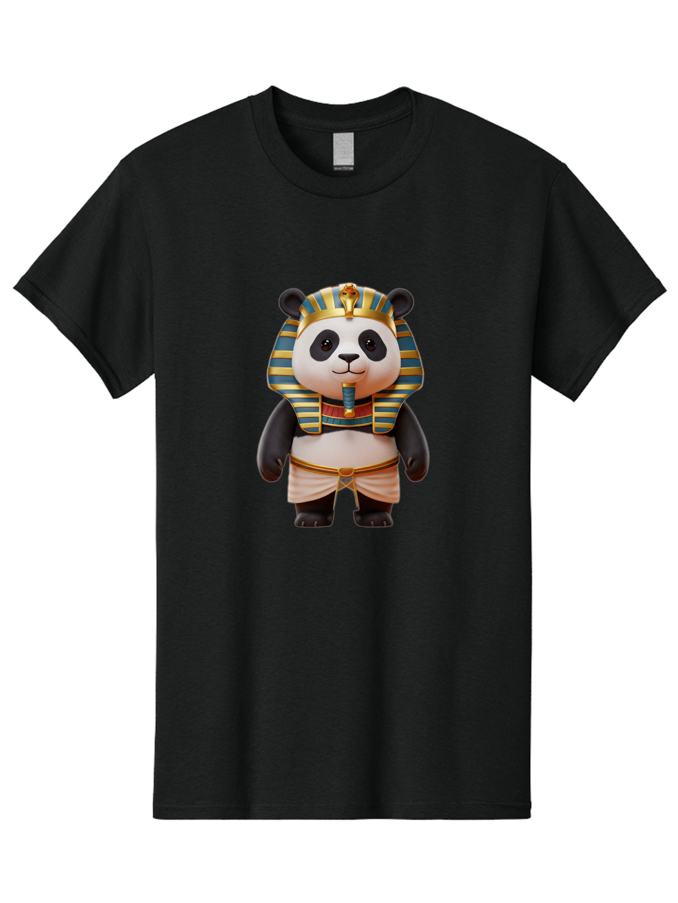 Panda-Pharaoh-4 Men'S Graphic Tee, 100% Cotton, Comfortable Casual Summer Wear, Machine Washable, Vintage Camera, Old Camera, Antique Camera, Black Camera, Classic Photography, Photography Equipment, Nostalgic Device, Film Camera, Camera Art Baf306