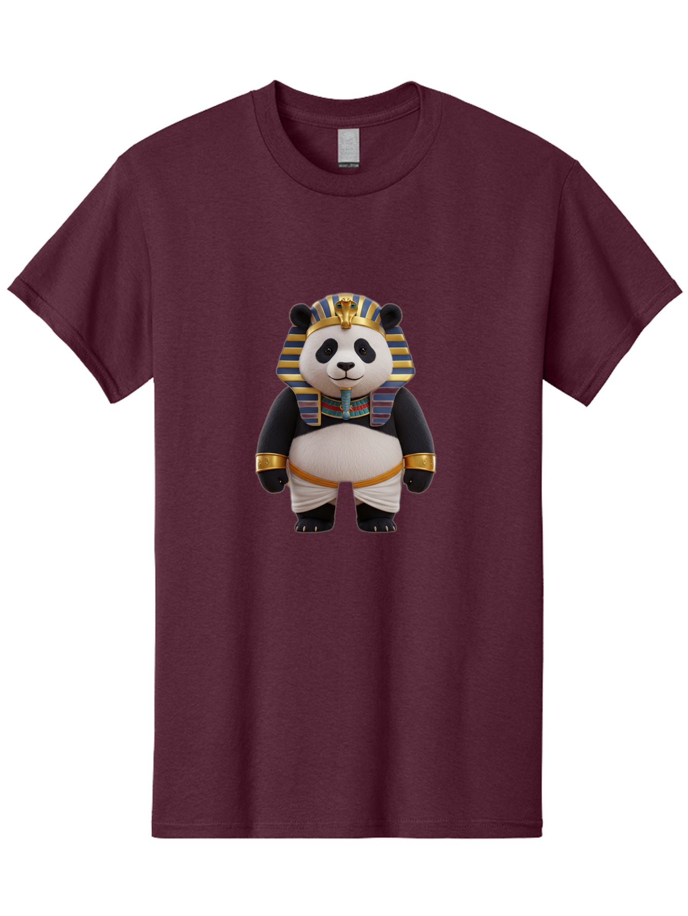 Panda-Pharaoh-6 Men'S Graphic Tee, 100% Cotton, Comfortable Casual Summer Wear, Machine Washable, Vintage Camera, Old Camera, Antique Camera, Black Camera, Classic Photography, Photography Equipment, Nostalgic Device, Film Camera, Camera Art Baf308