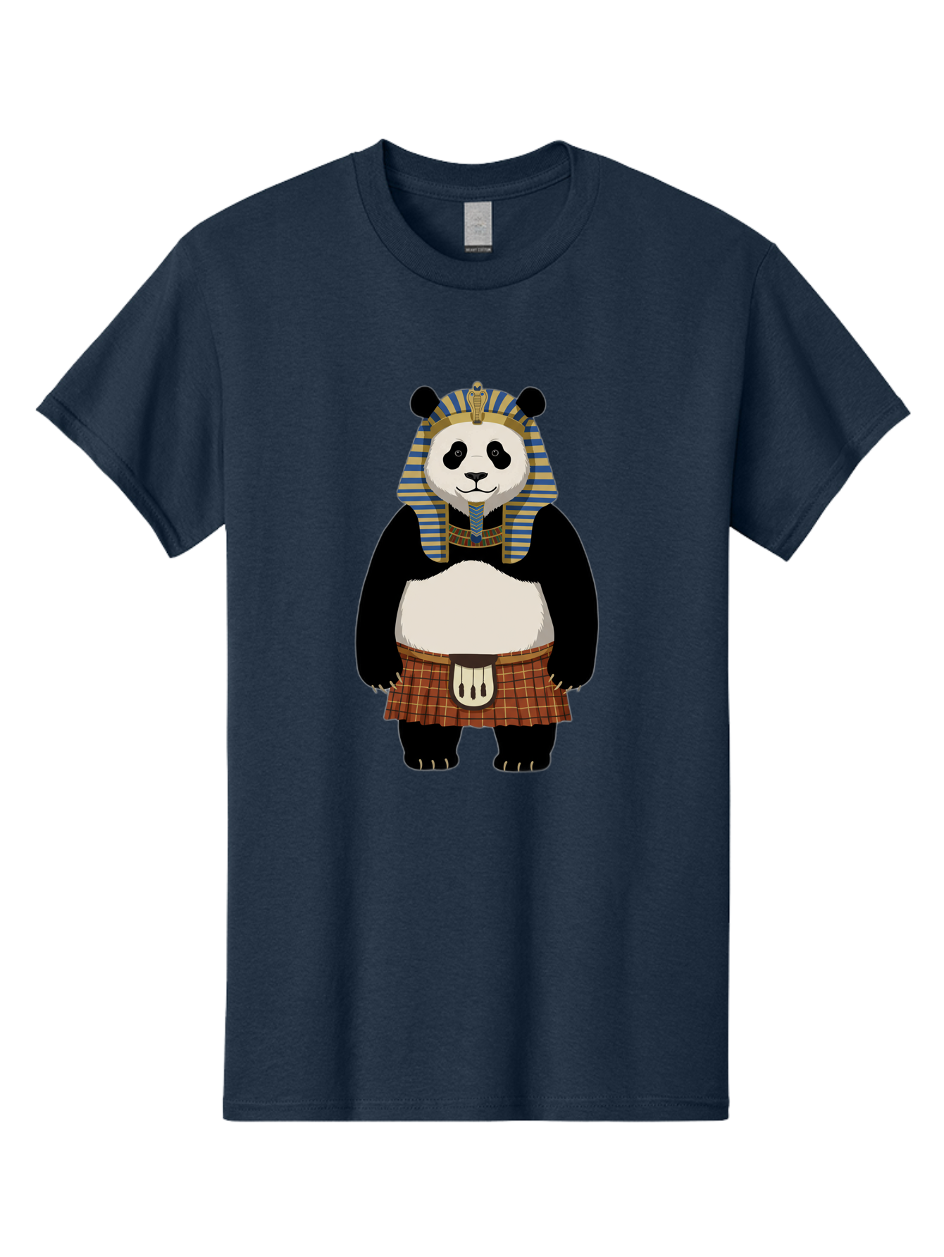 Panda-Pharaoh-7 Men'S Graphic Tee, 100% Cotton, Comfortable Casual Summer Wear, Machine Washable, Vintage Camera, Old Camera, Antique Camera, Black Camera, Classic Photography, Photography Equipment, Nostalgic Device, Film Camera, Camera Art Baf309