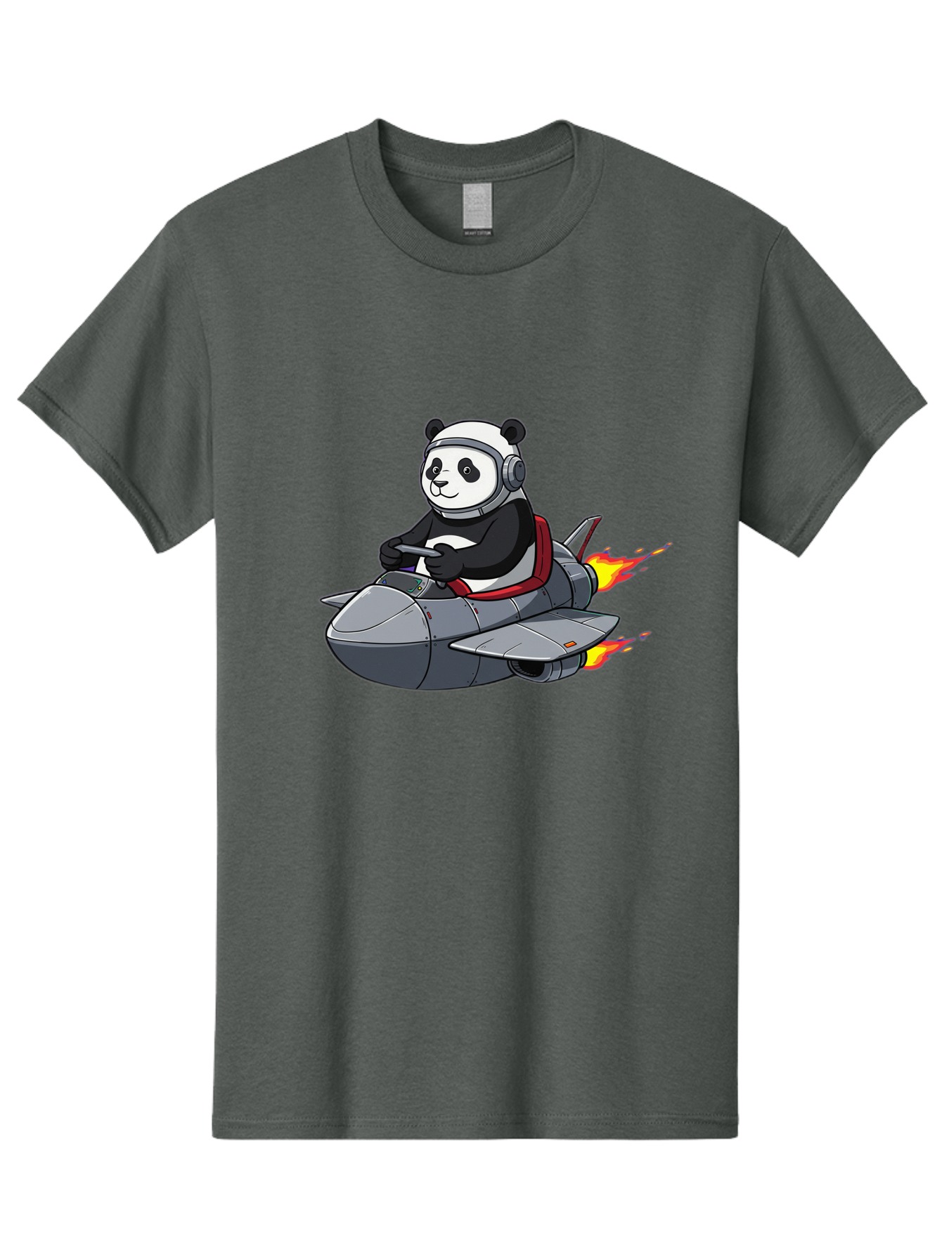 Panda-Pilot-3 Men'S Graphic Tee, 100% Cotton, Comfortable Casual Summer Wear, Machine Washable, Vintage Camera, Old Camera, Antique Camera, Black Camera, Classic Photography, Photography Equipment, Nostalgic Device, Film Camera, Camera Art Baf314