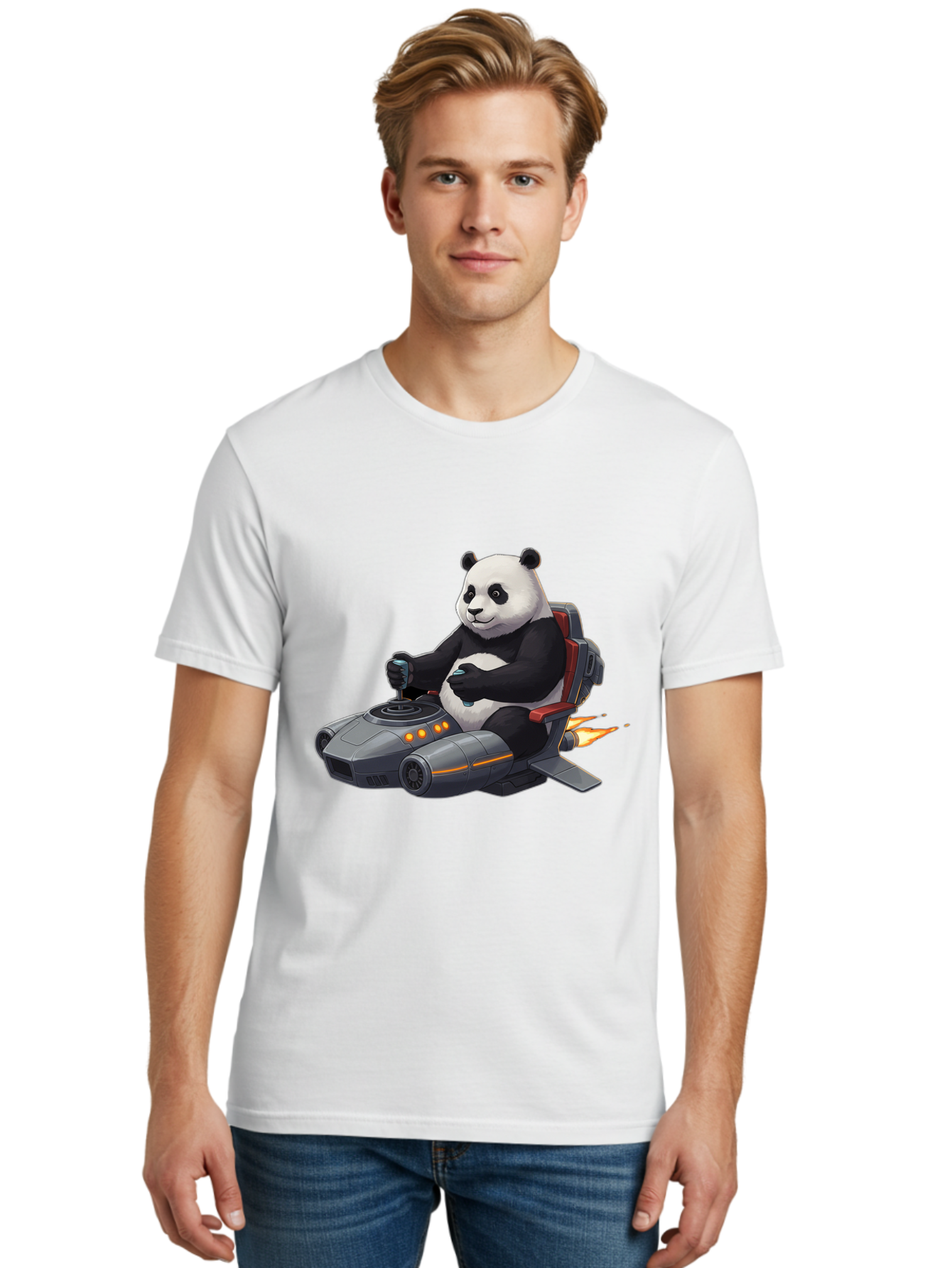 Panda-Pilot Men'S Graphic Tee, 100% Cotton, Comfortable Casual Summer Wear, Machine Washable, Vintage Camera, Old Camera, Antique Camera, Black Camera, Classic Photography, Photography Equipment, Nostalgic Device, Film Camera, Camera Art Baf315