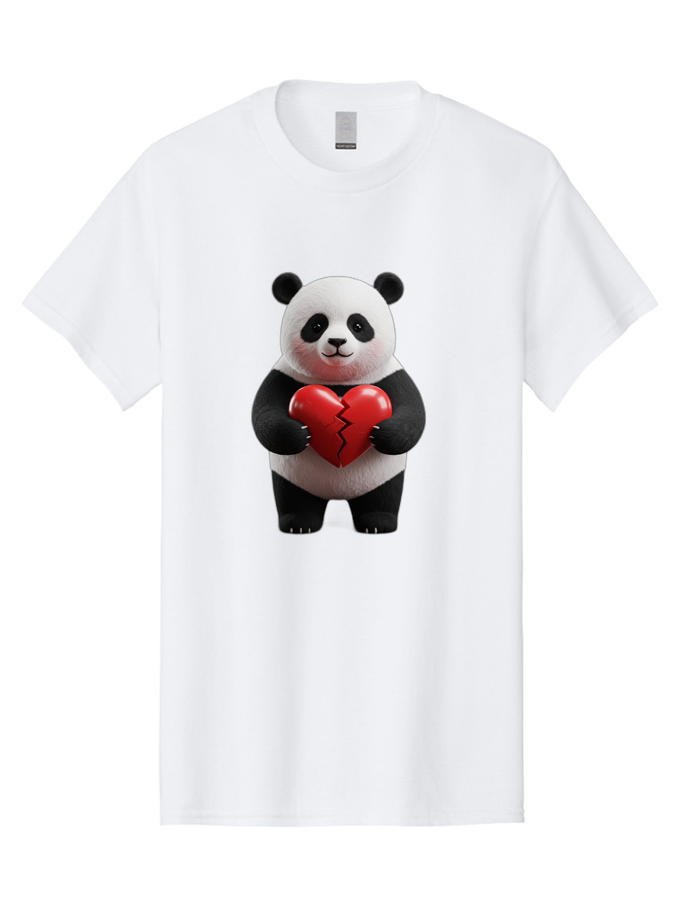 Panda-With-Broken-Heart-2 Men'S Graphic Tee, 100% Cotton, Comfortable Casual Summer Wear, Machine Washable, Vintage Camera, Old Camera, Antique Camera, Black Camera, Classic Photography, Photography Equipment, Nostalgic Device, Film Camera, Baf327