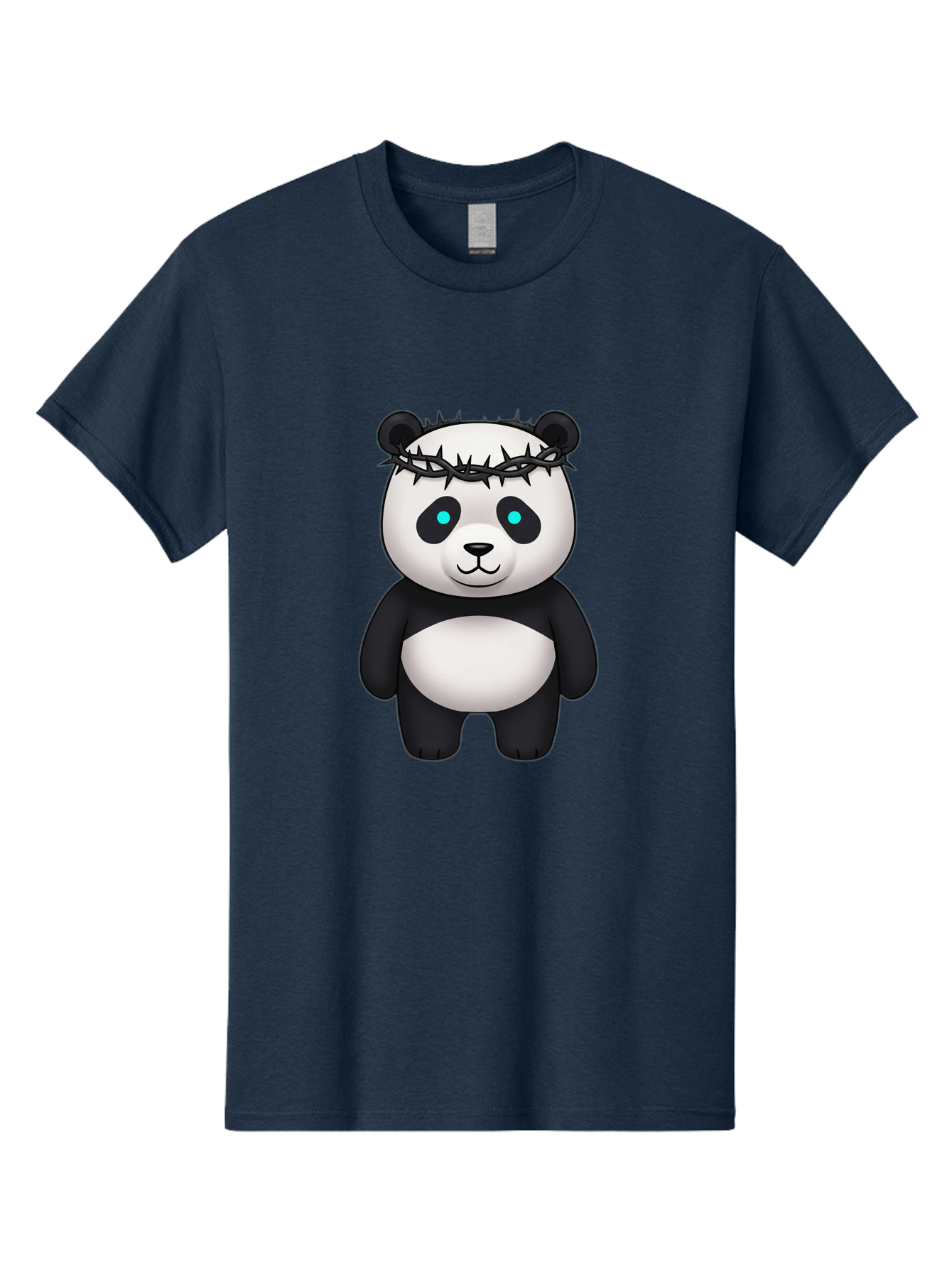 Panda-With-Crown-Of-Thorns Men'S Graphic Tee, 100% Cotton, Comfortable Casual Summer Wear, Machine Washable, Vintage Camera, Old Camera, Antique Camera, Black Camera, Classic Photography, Photography Equipment, Nostalgic Device, Film Camera, Baf334