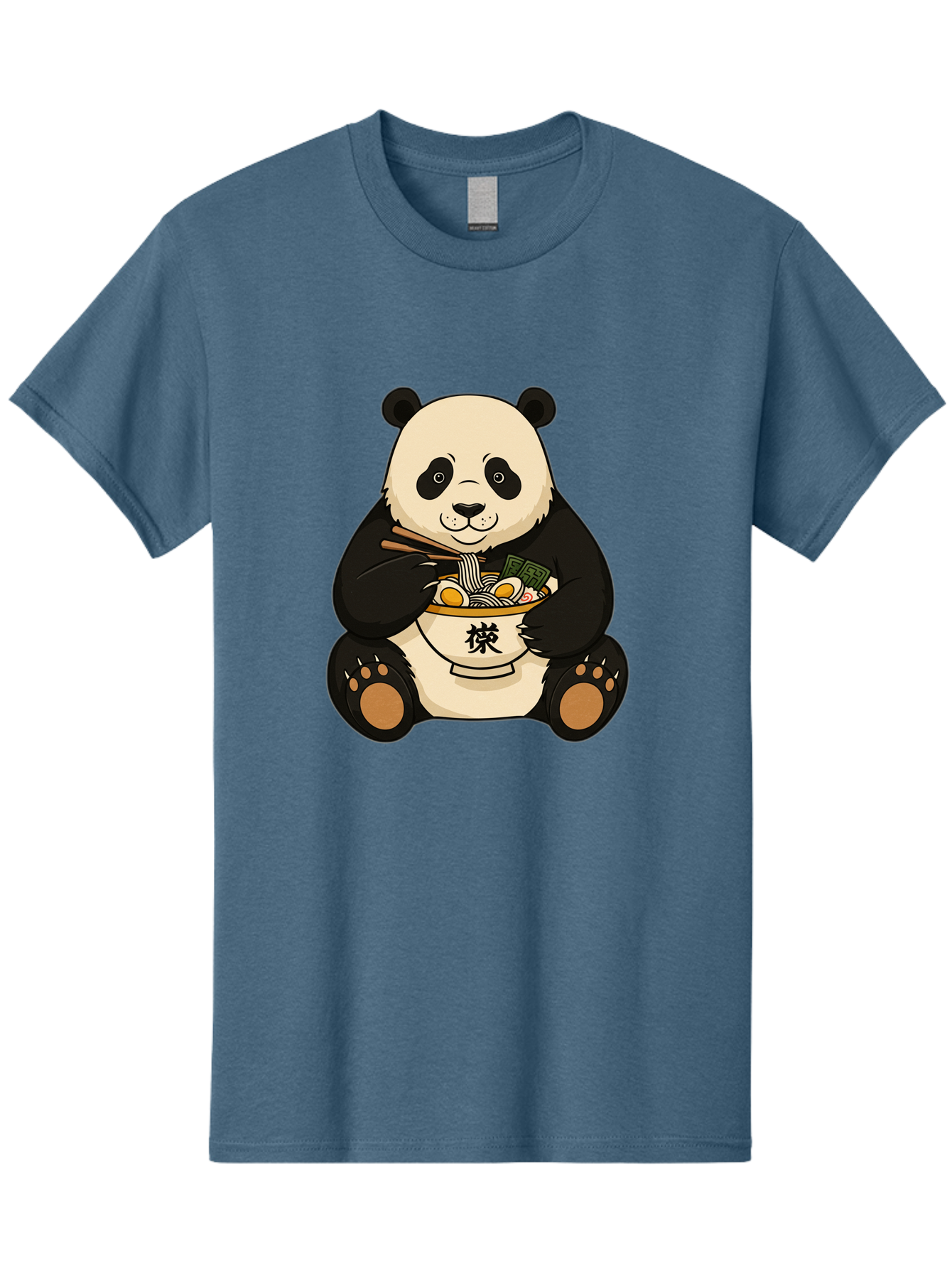Panda-With-Ramen-2 Men'S Graphic Tee, 100% Cotton, Comfortable Casual Summer Wear, Machine Washable, Vintage Camera, Old Camera, Antique Camera, Black Camera, Classic Photography, Photography Equipment, Nostalgic Device, Film Camera, Baf337