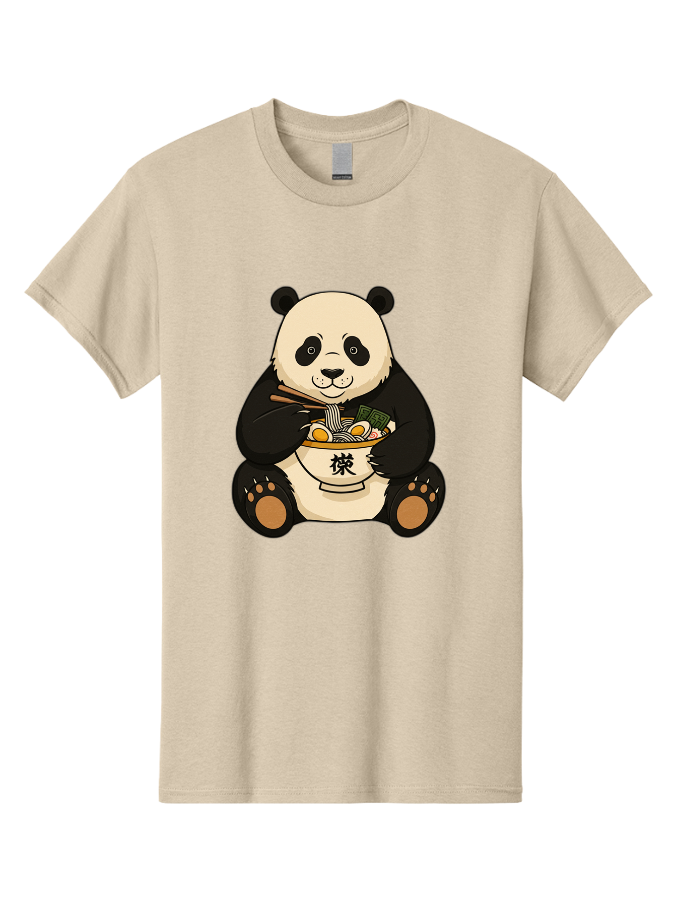 Panda-With-Ramen-2 Men'S Graphic Tee, 100% Cotton, Comfortable Casual Summer Wear, Machine Washable, Vintage Camera, Old Camera, Antique Camera, Black Camera, Classic Photography, Photography Equipment, Nostalgic Device, Film Camera, Baf337
