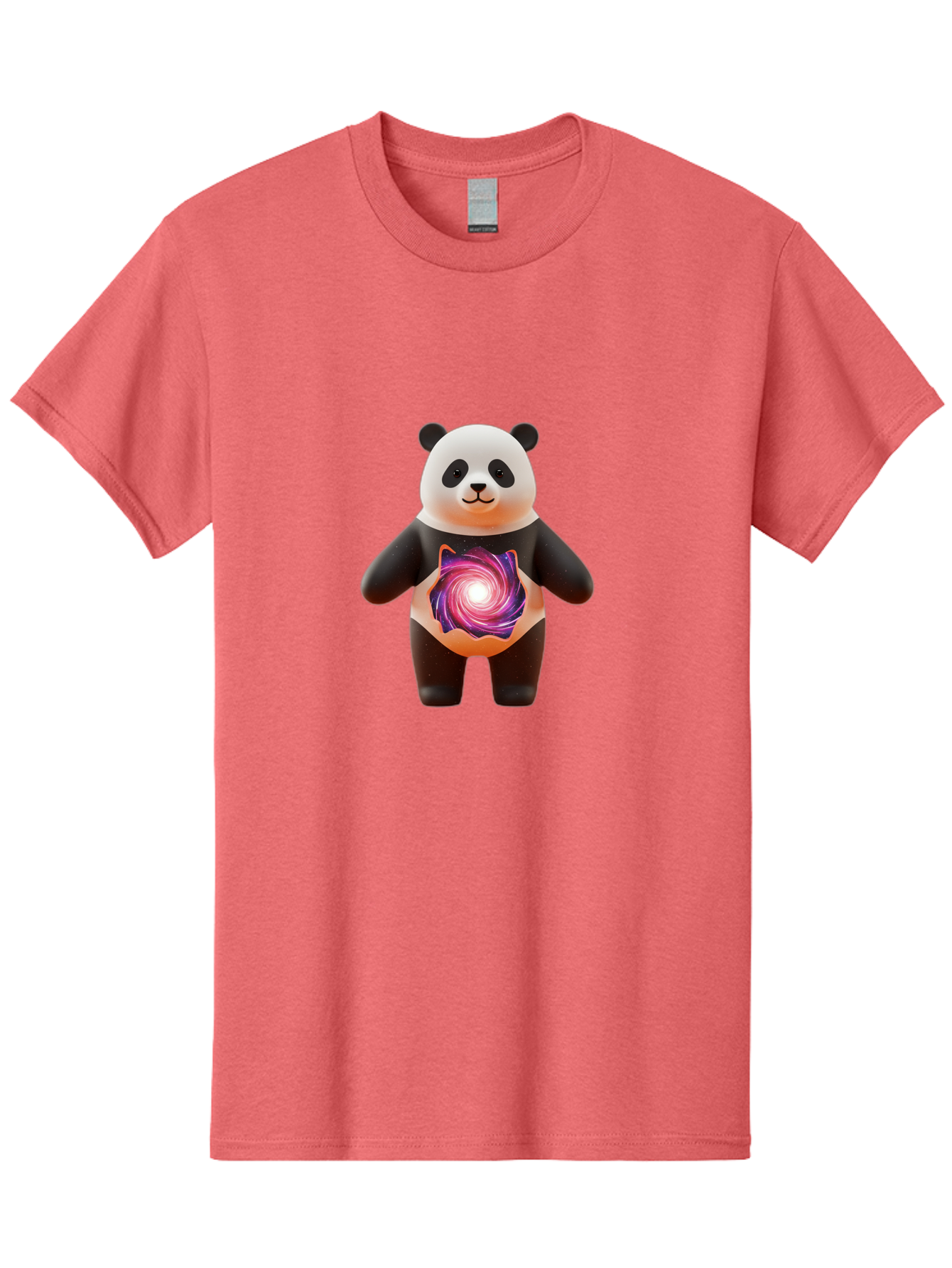Panda-With-Swirling-Orb Men'S Graphic Tee, 100% Cotton, Comfortable Casual Summer Wear, Machine Washable, Vintage Camera, Old Camera, Antique Camera, Black Camera, Classic Photography, Photography Equipment, Nostalgic Device, Film Camera, Baf339