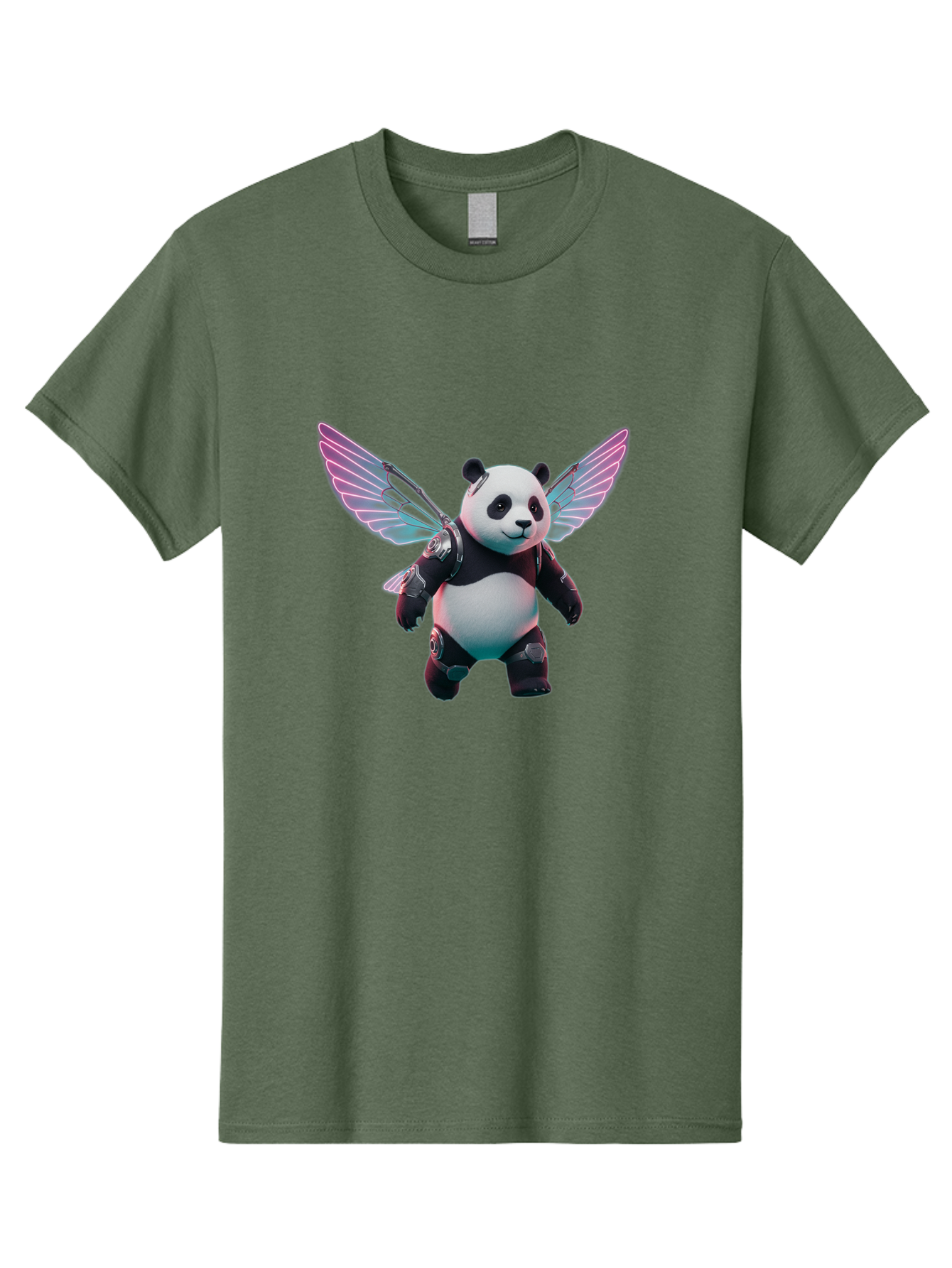 Panda-With-Wings Men'S Graphic Tee, 100% Cotton, Comfortable Casual Summer Wear, Machine Washable, Vintage Camera, Old Camera, Antique Camera, Black Camera, Classic Photography, Photography Equipment, Nostalgic Device, Film Camera, Camera Art Baf341