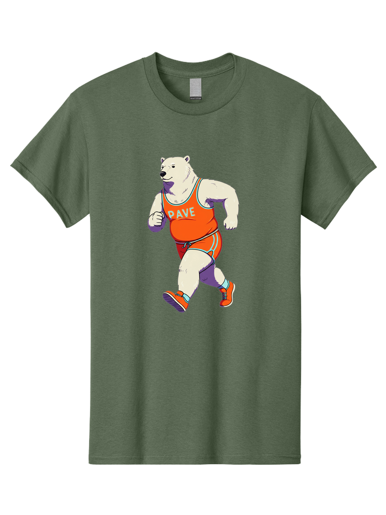 Pave-Polar-Bear Men'S Graphic Tee, 100% Cotton, Comfortable Casual Summer Wear, Machine Washable, Vintage Camera, Old Camera, Antique Camera, Black Camera, Classic Photography, Photography Equipment, Nostalgic Device, Film Camera, Camera Art Baf344